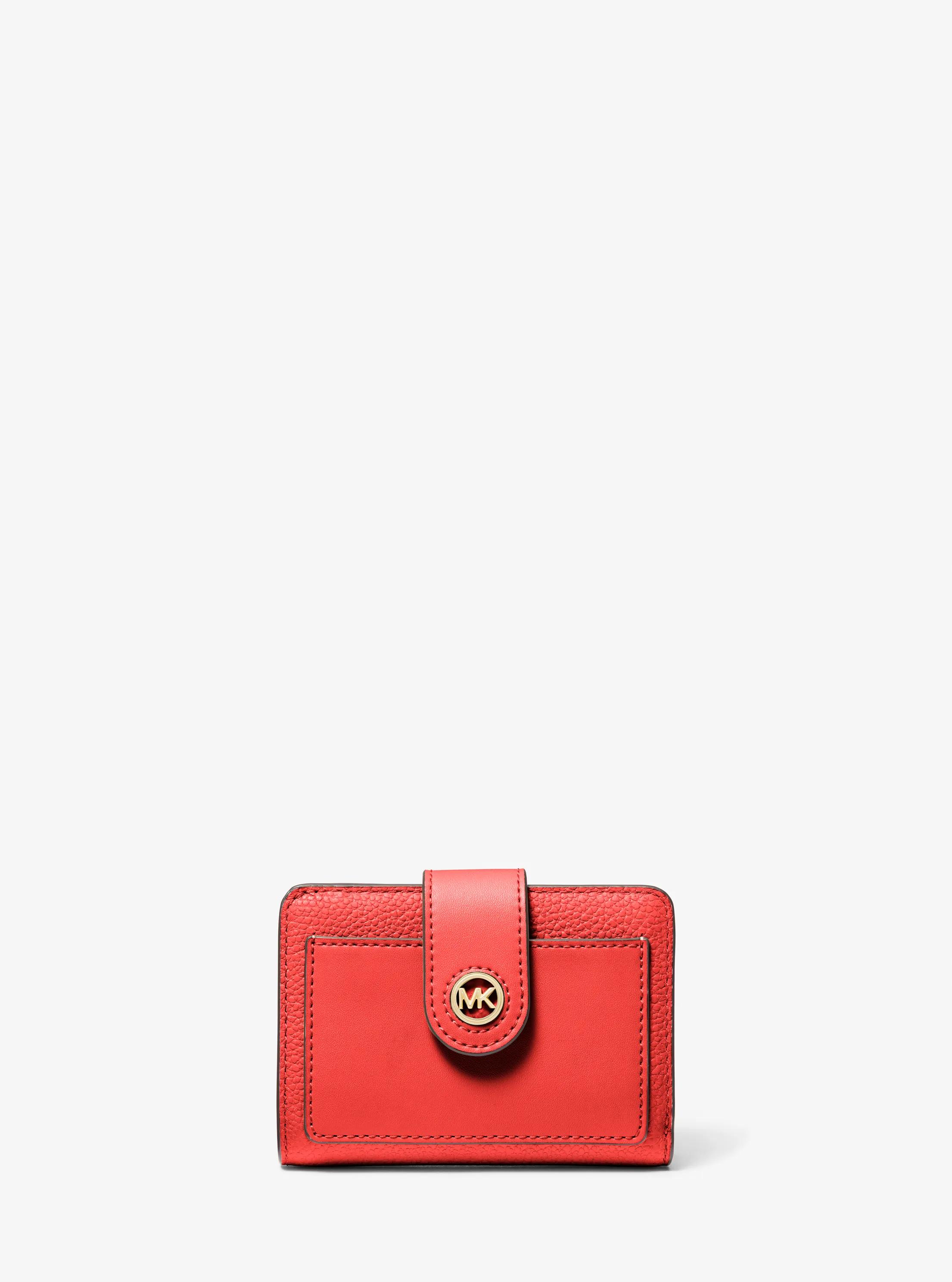Mercer Small Leather Wallet in BURNT SIENNA | Michael Kors
