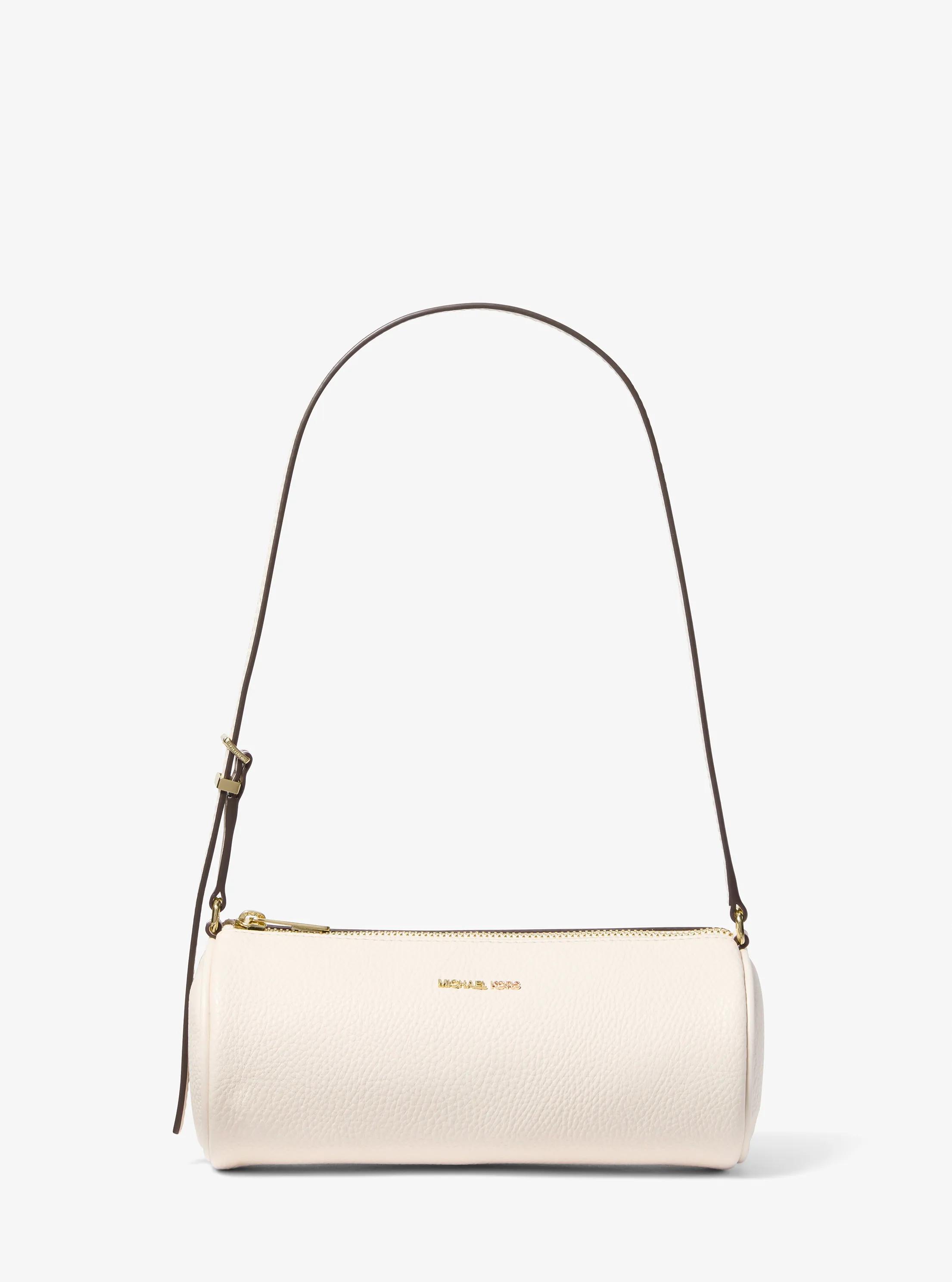 Ashton Small Barrel Pochette in LT CREAM | Michael Kors