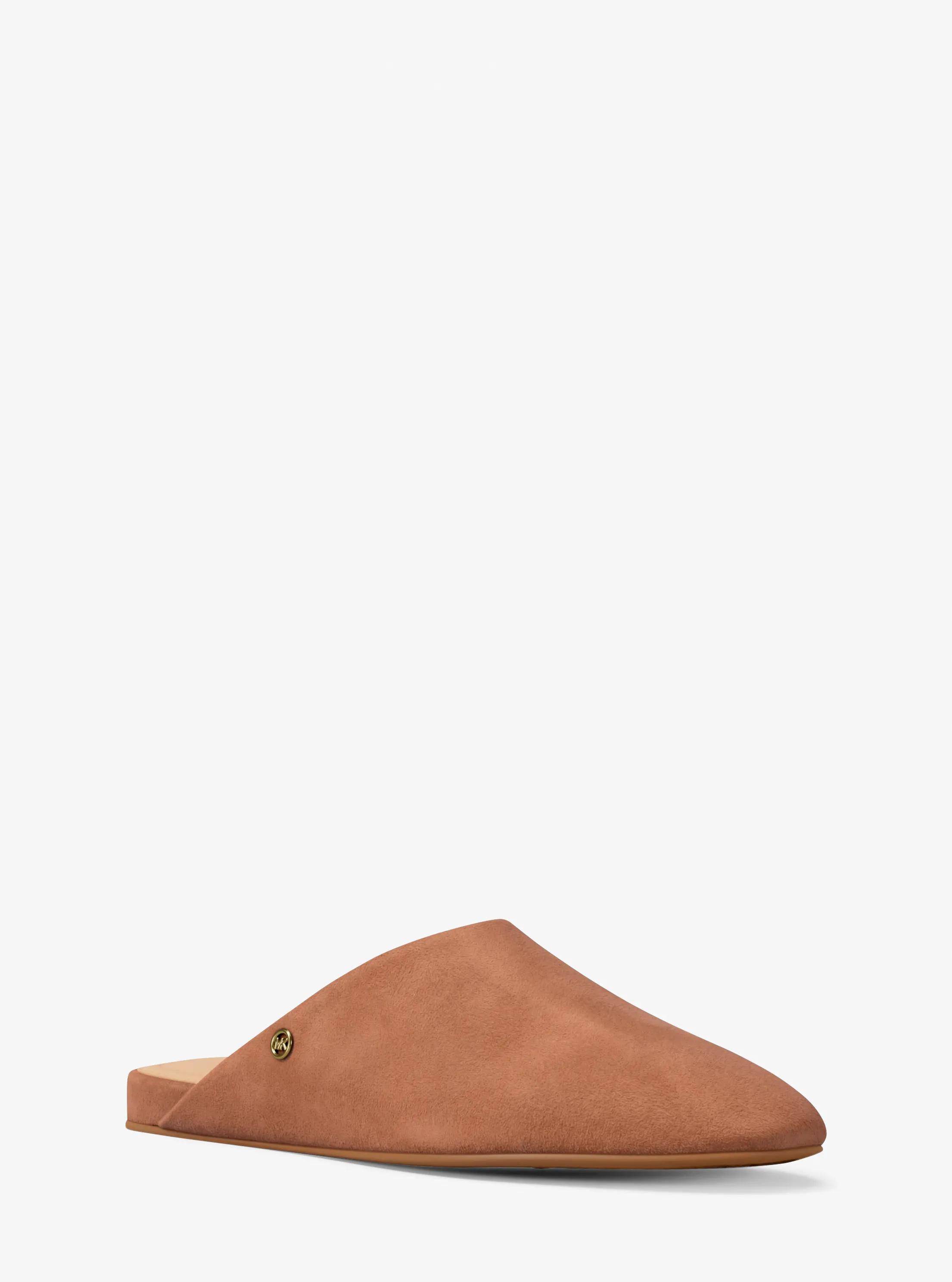 Cady Suede Mule in LUGGAGE | Michael Kors