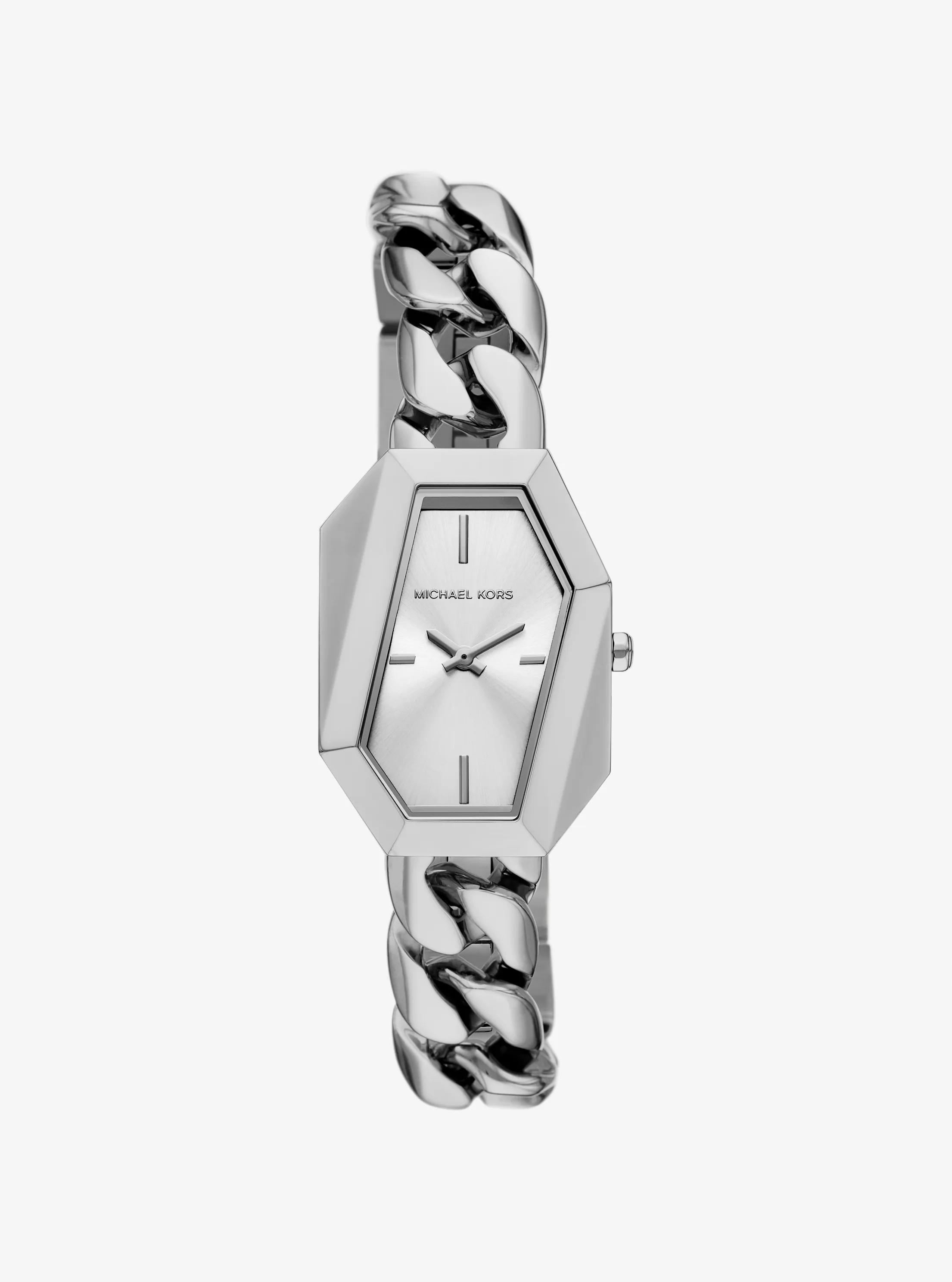 Mini Suri Silver-Tone Watch in SILVER | Michael Kors