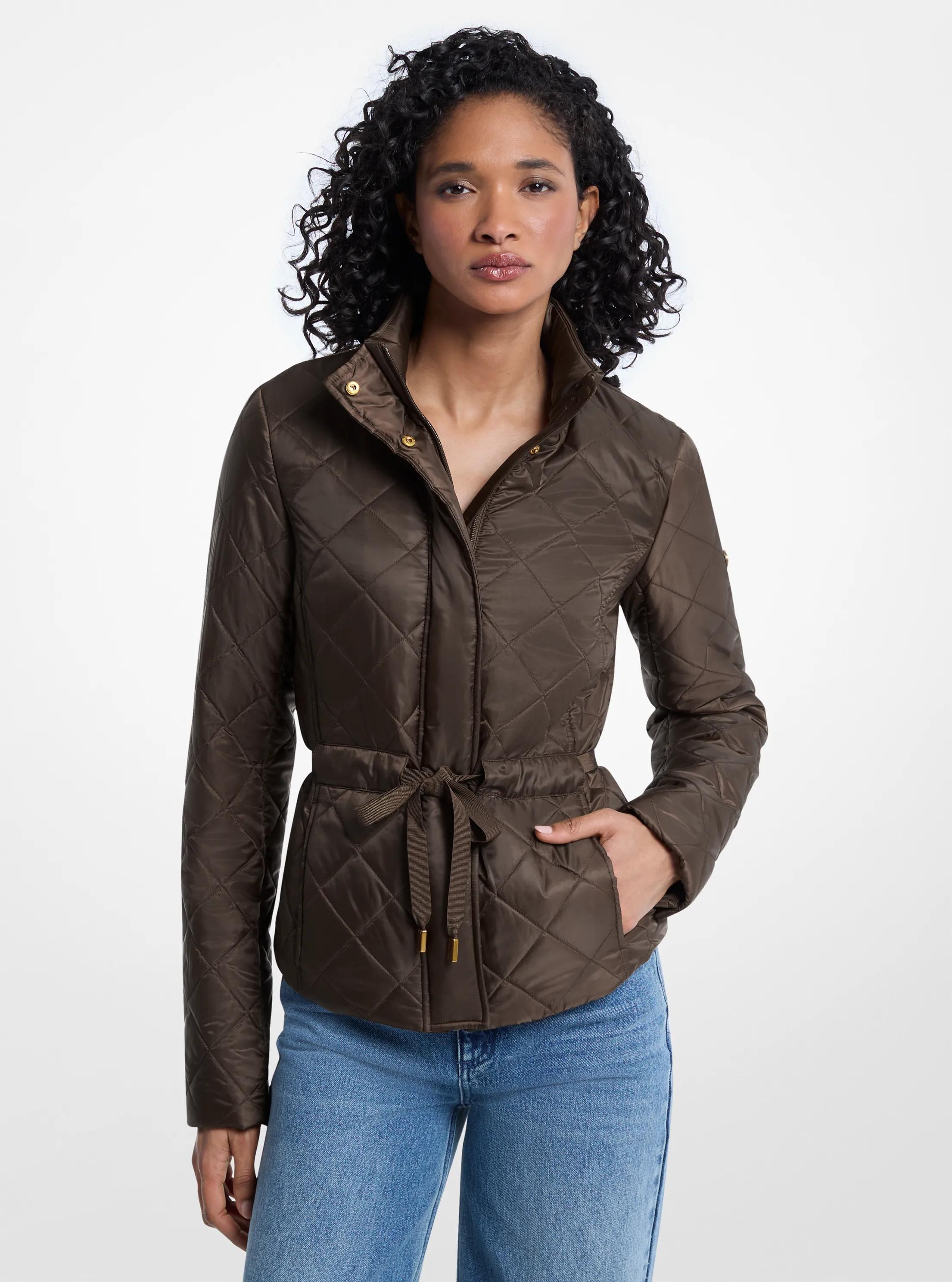Quilted Puffer Jacket in CHOCOLATE | Michael Kors