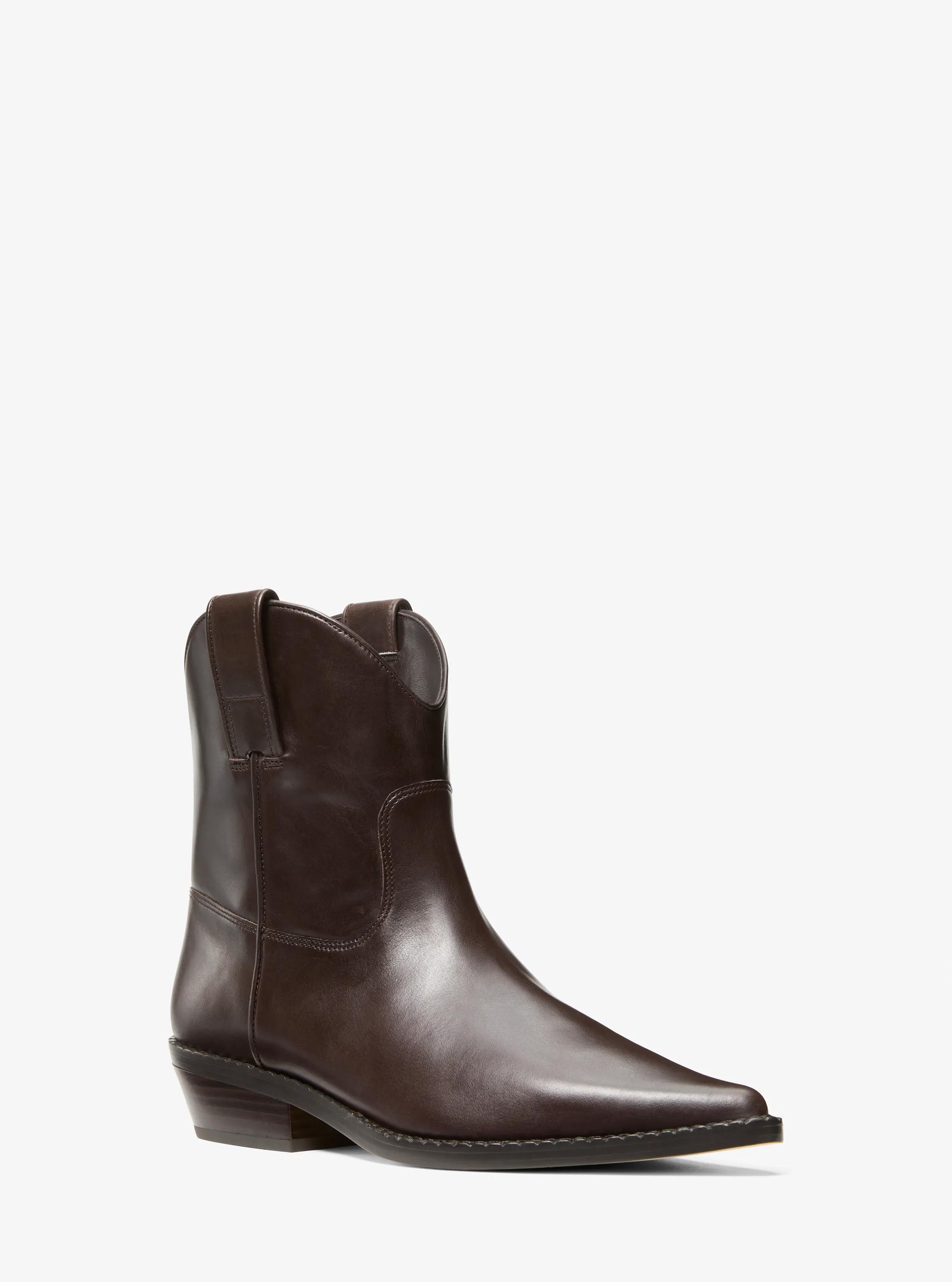 Bota Noemie de piel in CHOCOLATE | Michael Kors