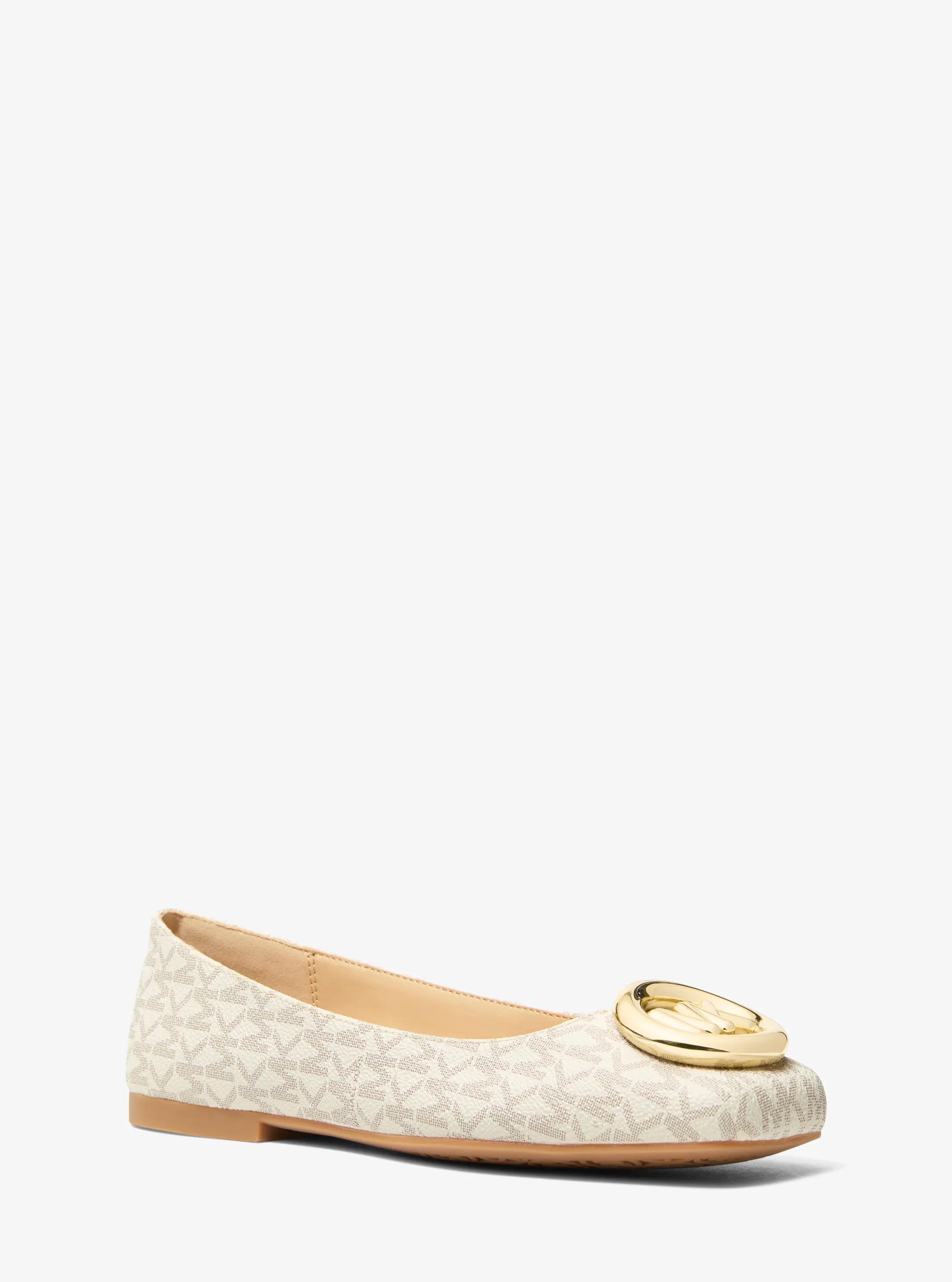 Michael Michael Kors Mk Ballerina Milan Aus Wildleder - Natur - Michael Kors