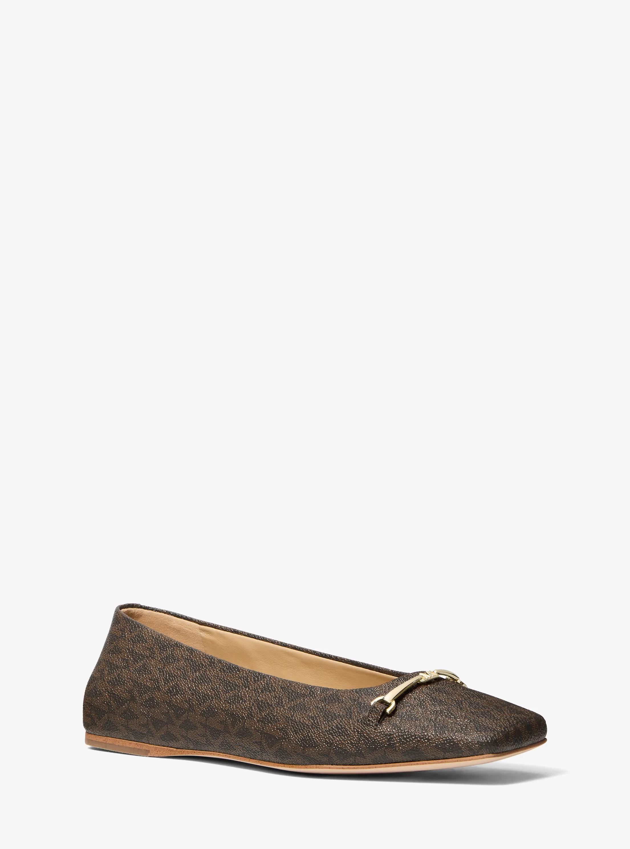 Lena Signature Logo Ballet Flat