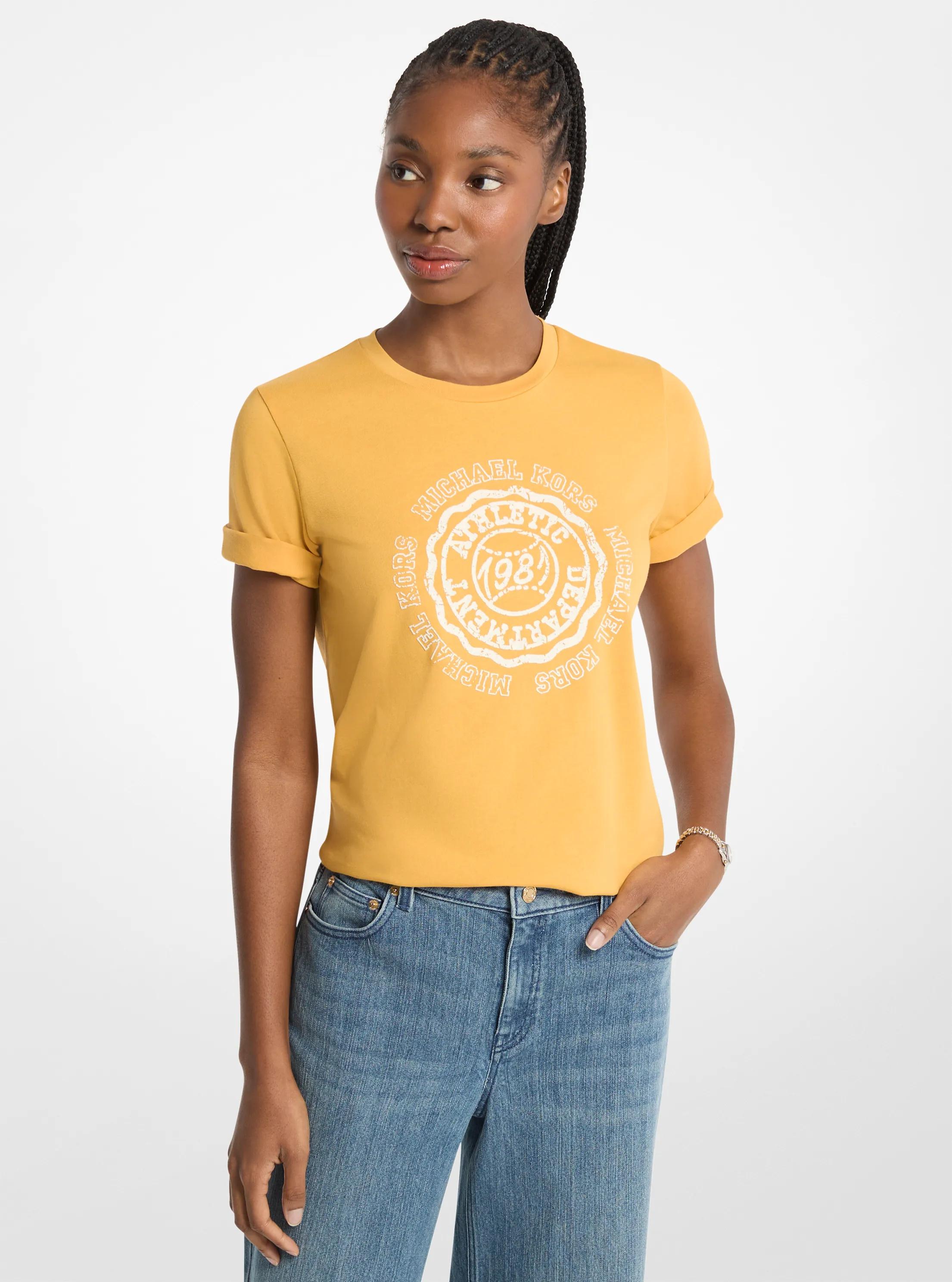 Graphic Logo T-Shirt in HONEYWHEAT | Michael Kors