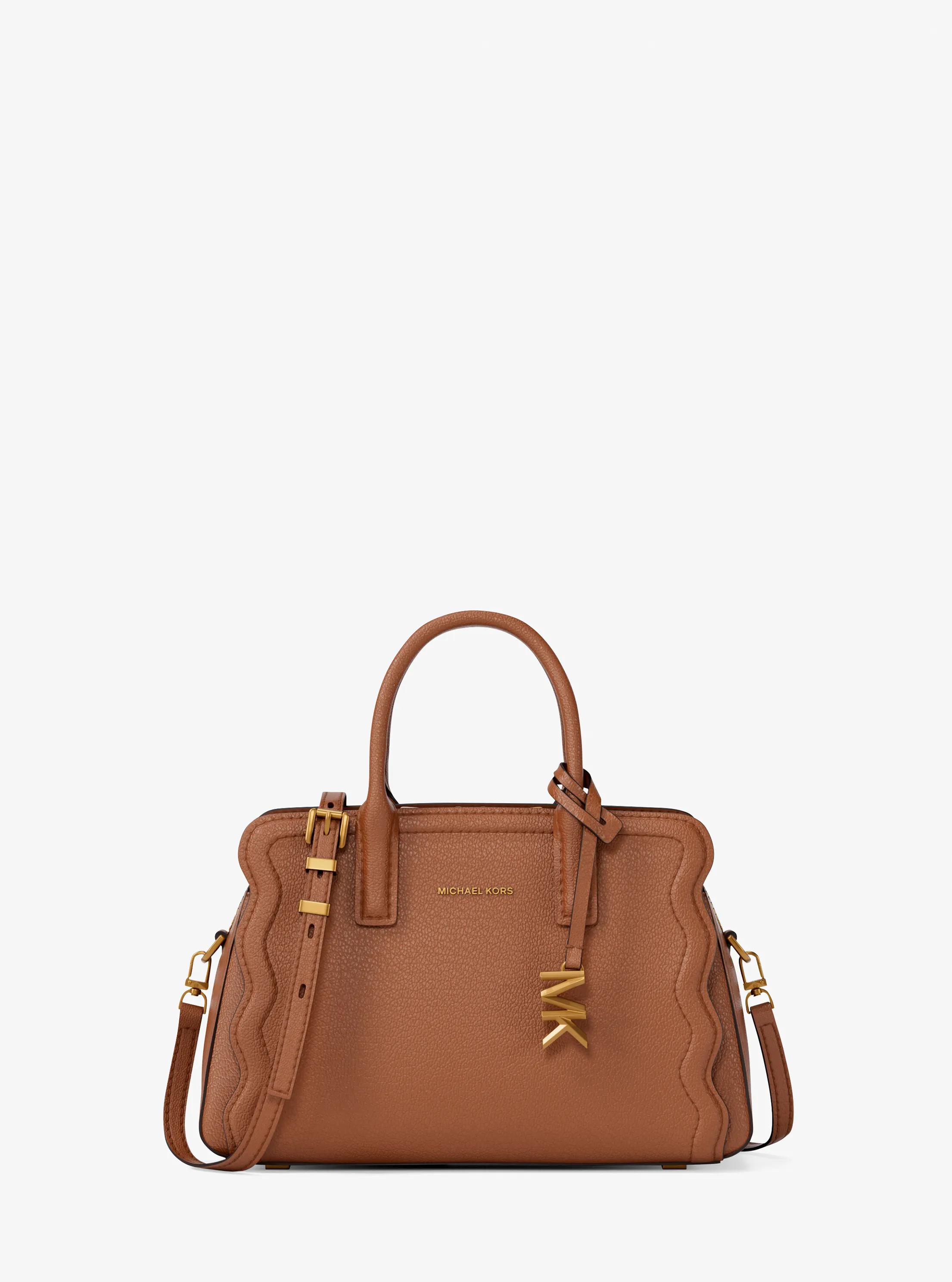 Laila Extra-Small Pebbled Leather Convertible Crossbody Bag in