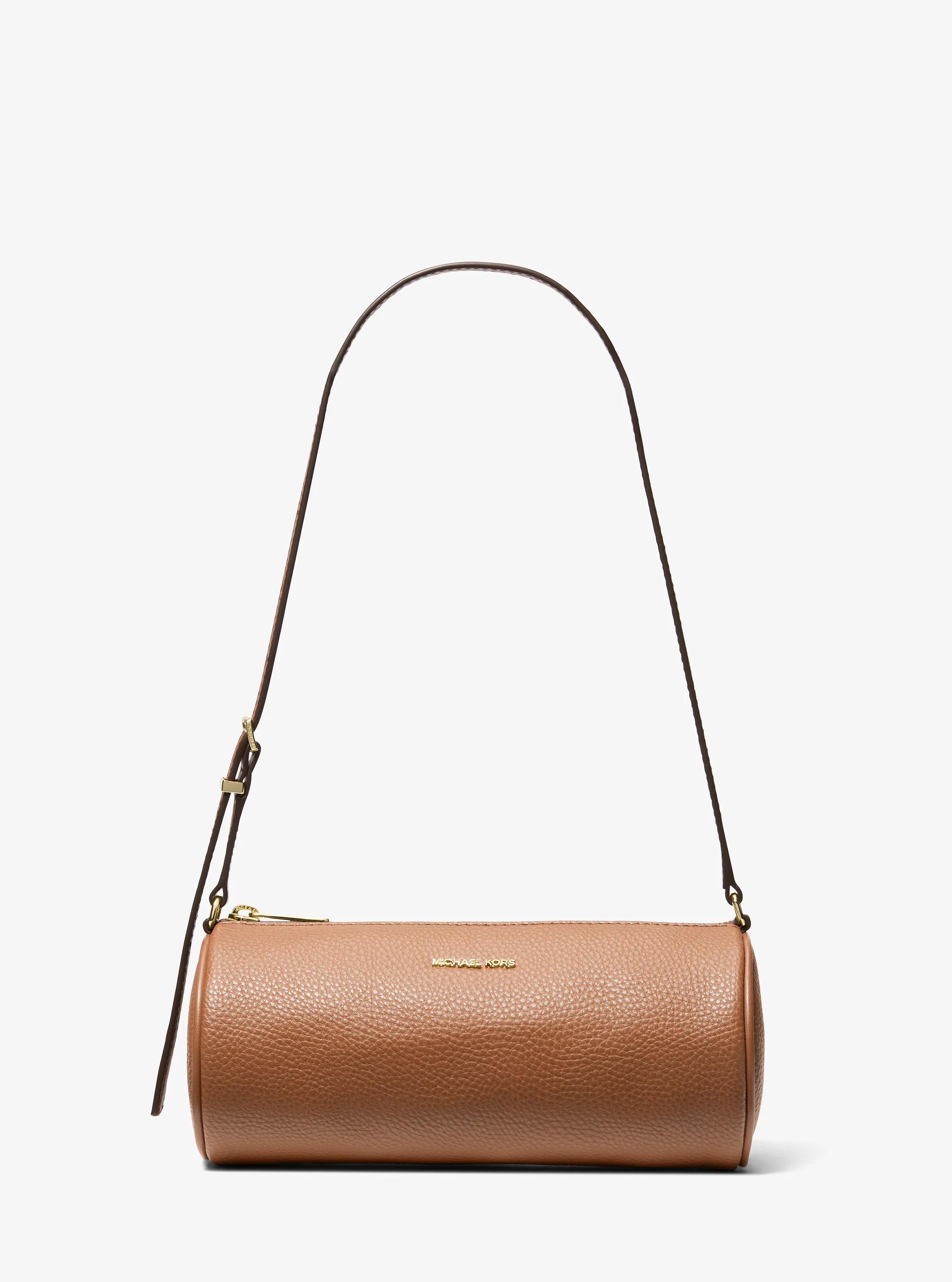 Ashton Small Barrel Pochette in LUGGAGE | Michael Kors