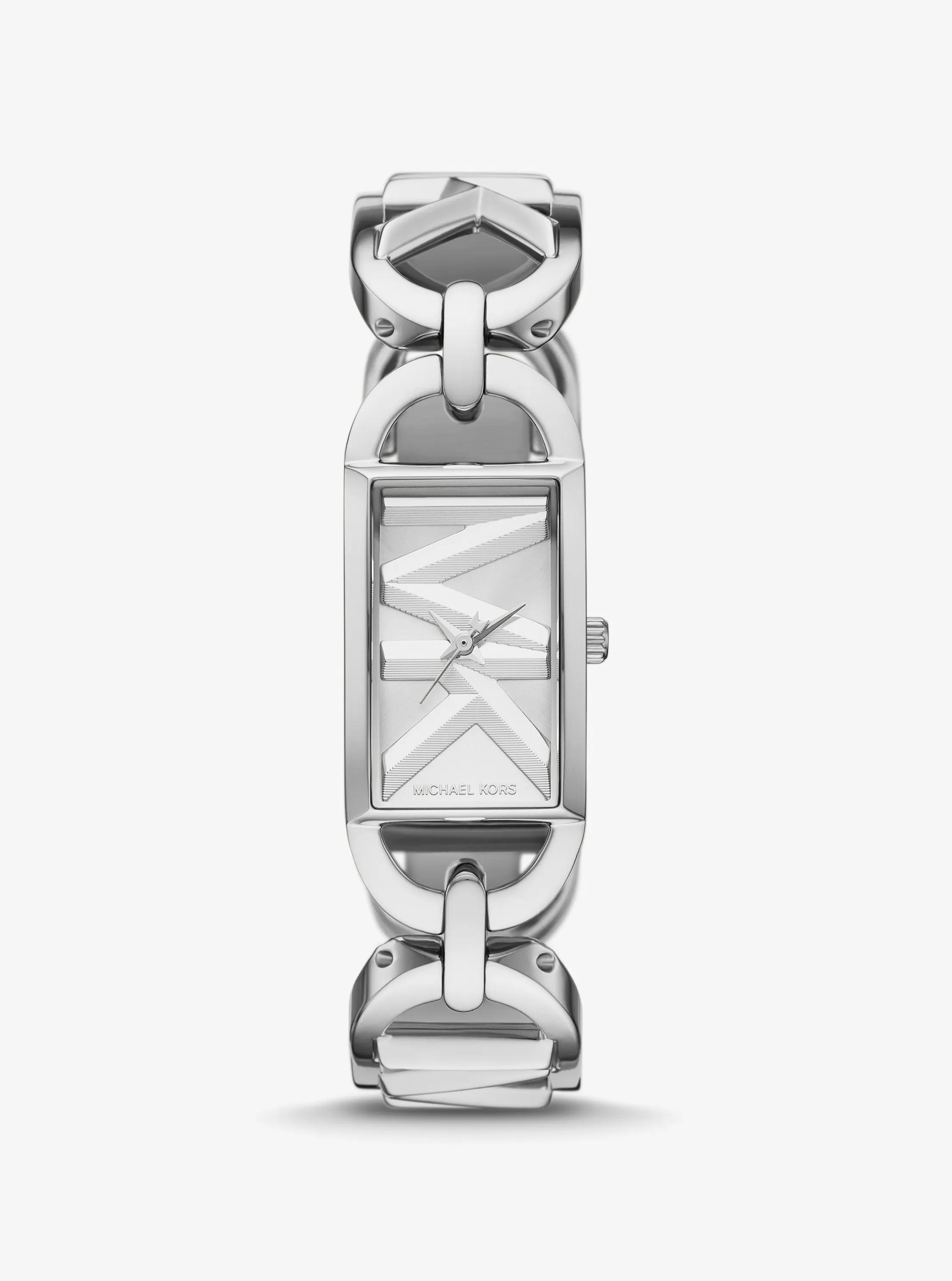 Mini Empire Silver-Tone Watch in SILVER | Michael Kors