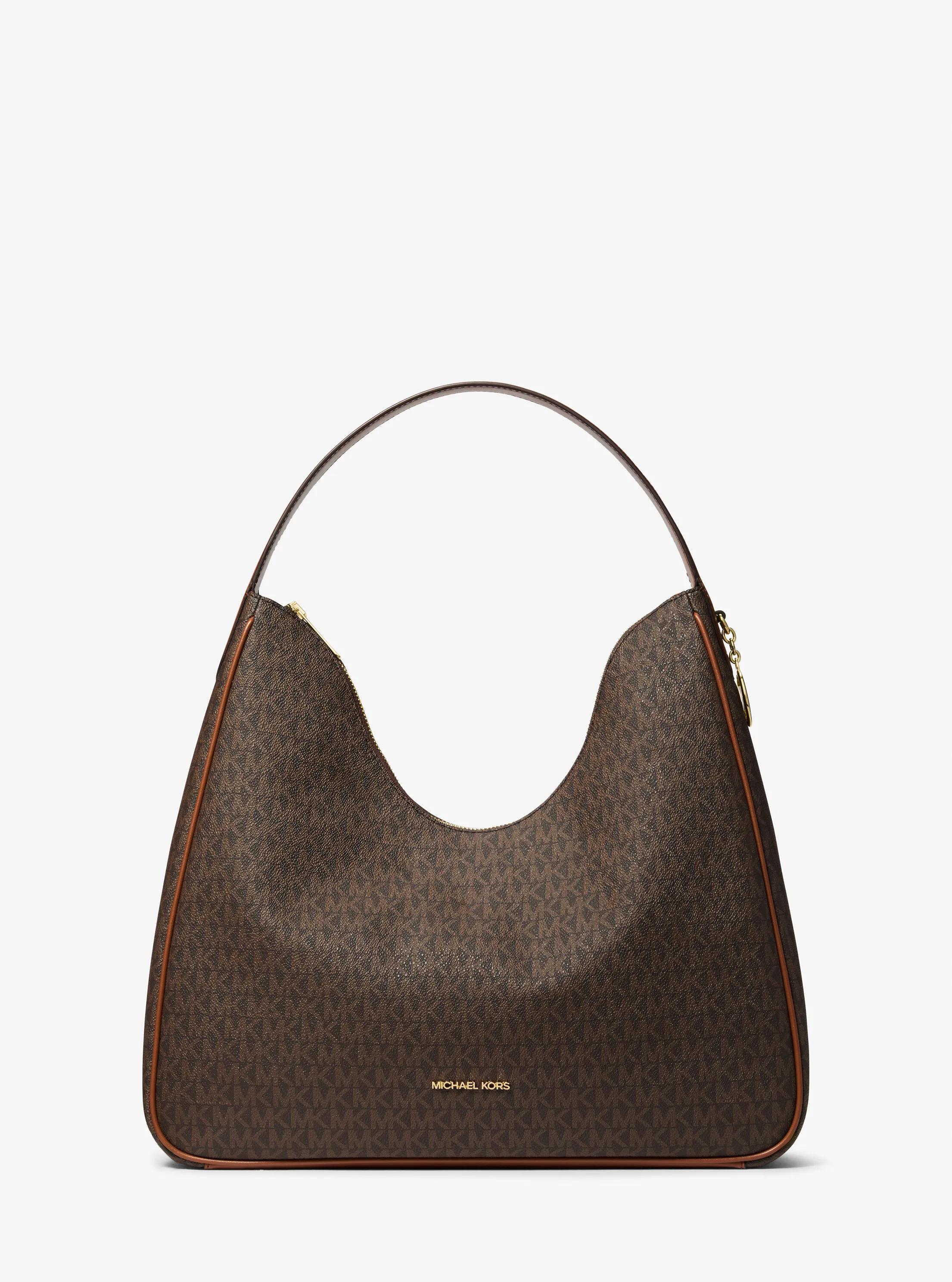 Nayla Medium Signature Logo Shoulder Bag