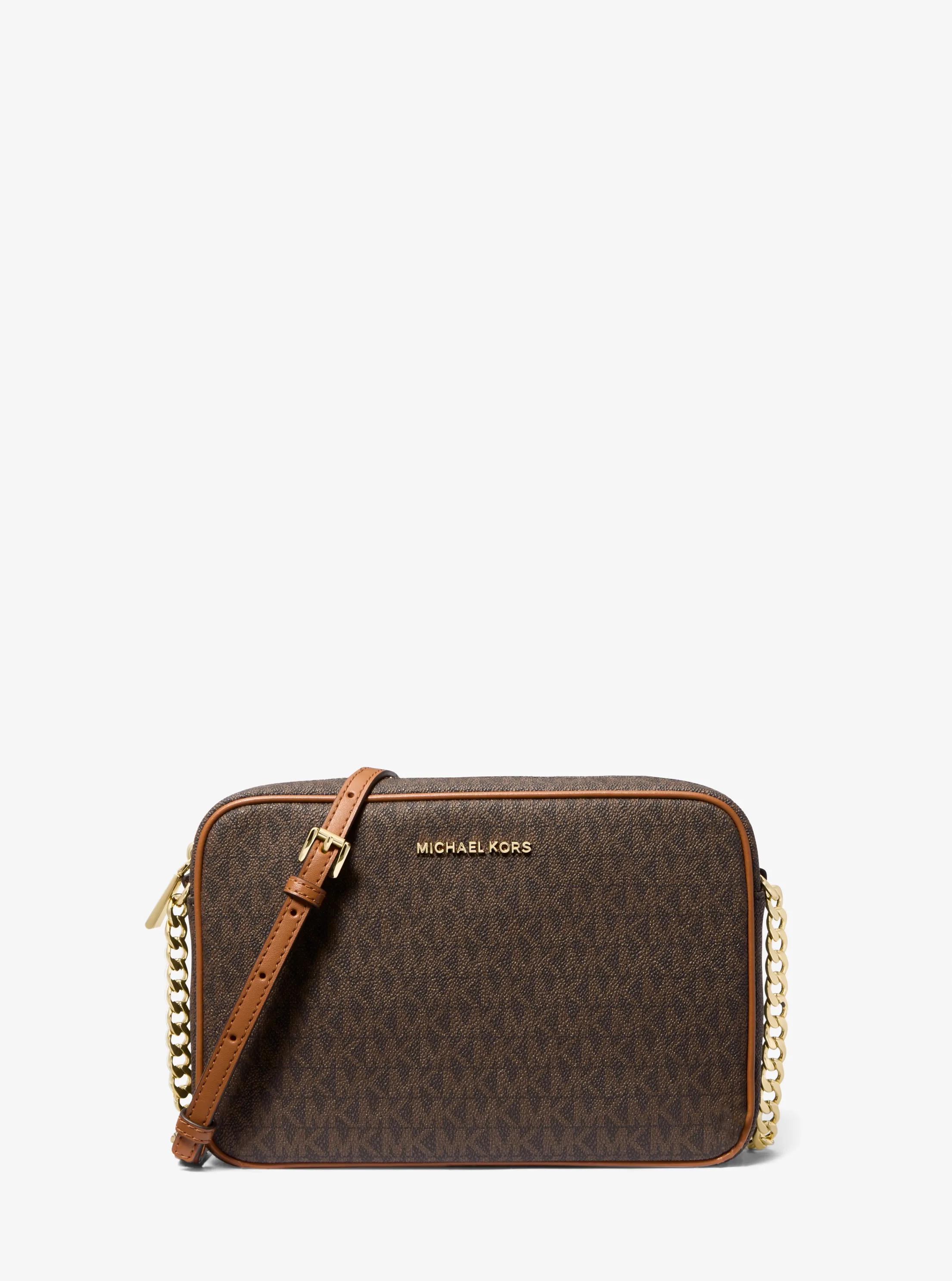 Jet Set Large Logo Crossbody Bag