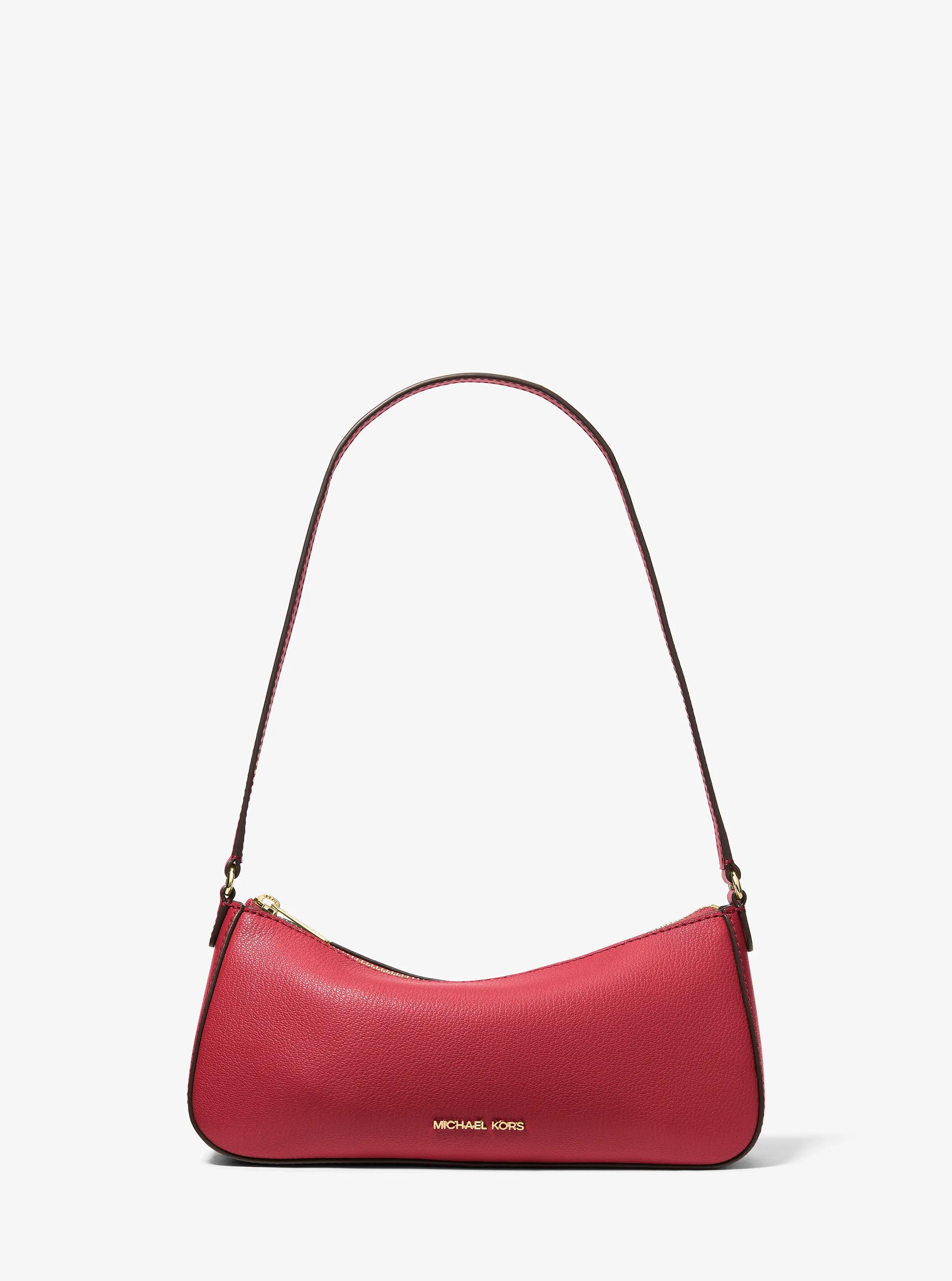 Bolso pochette Sammy peque&ntilde;o de piel in ROJO BRILLANTE | Michael Kors