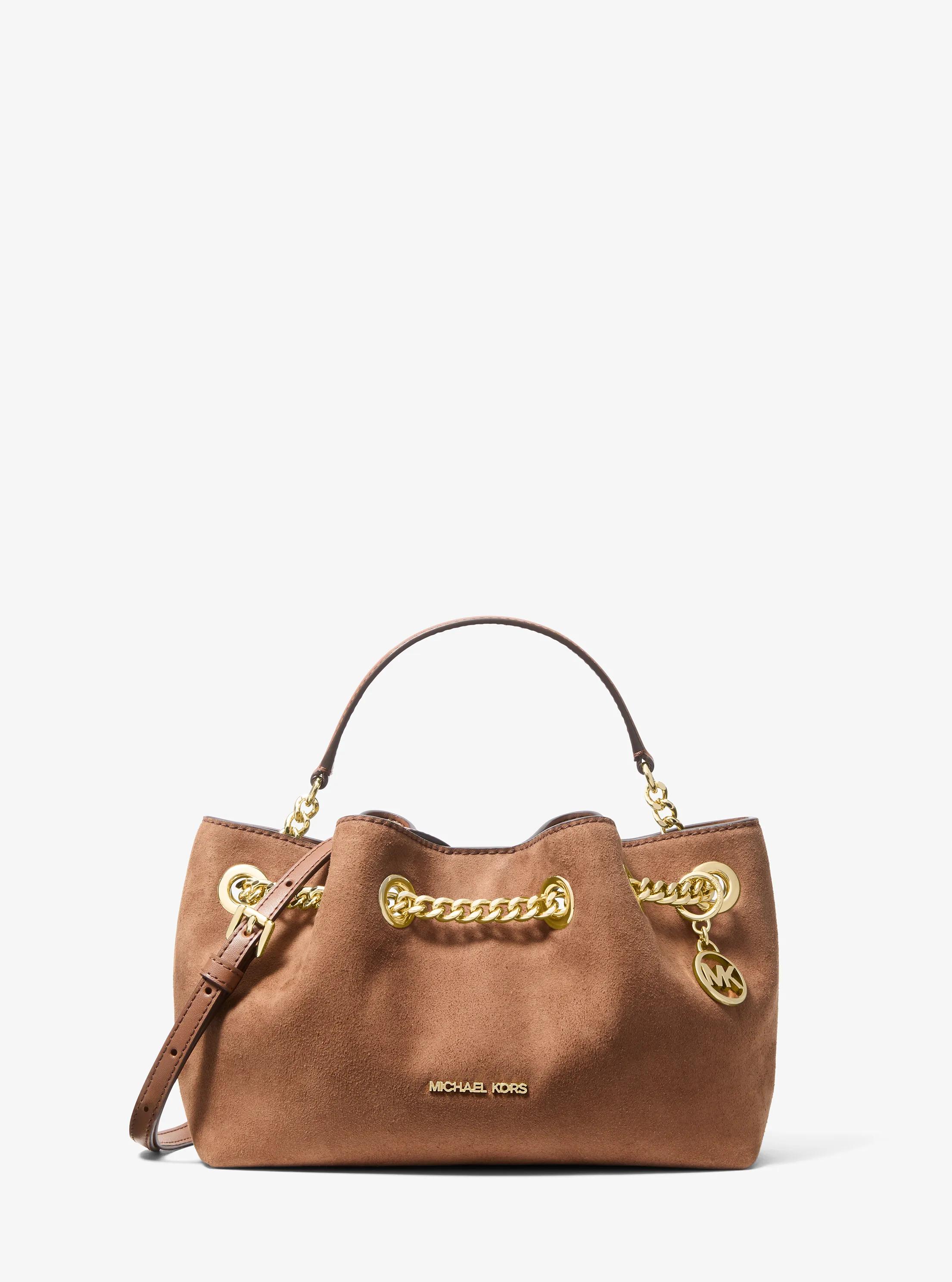 Mina Small Crossbody Bag in LUGGAGE | Michael Kors