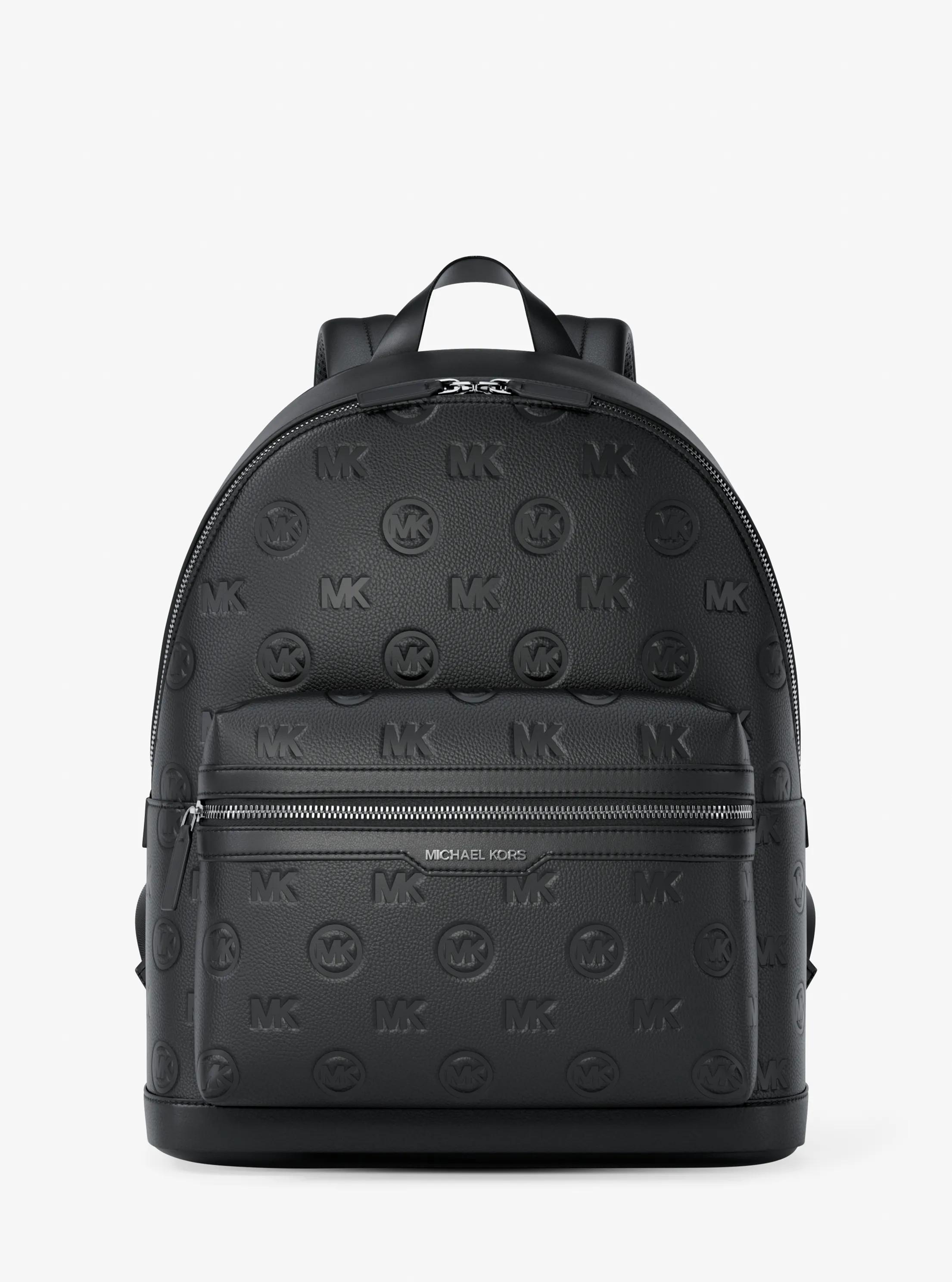 Cooper Medium Logo Debossed Dome Backpack