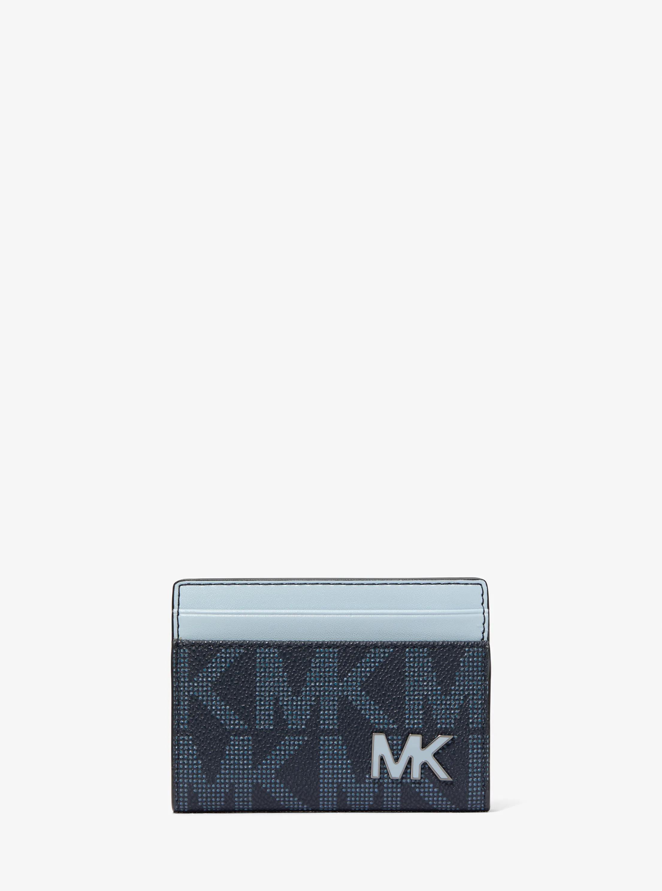 Cooper Large Signature Logo Folio Bi-Fold Wallet in ADMIRL MULTI | Michael Kors
