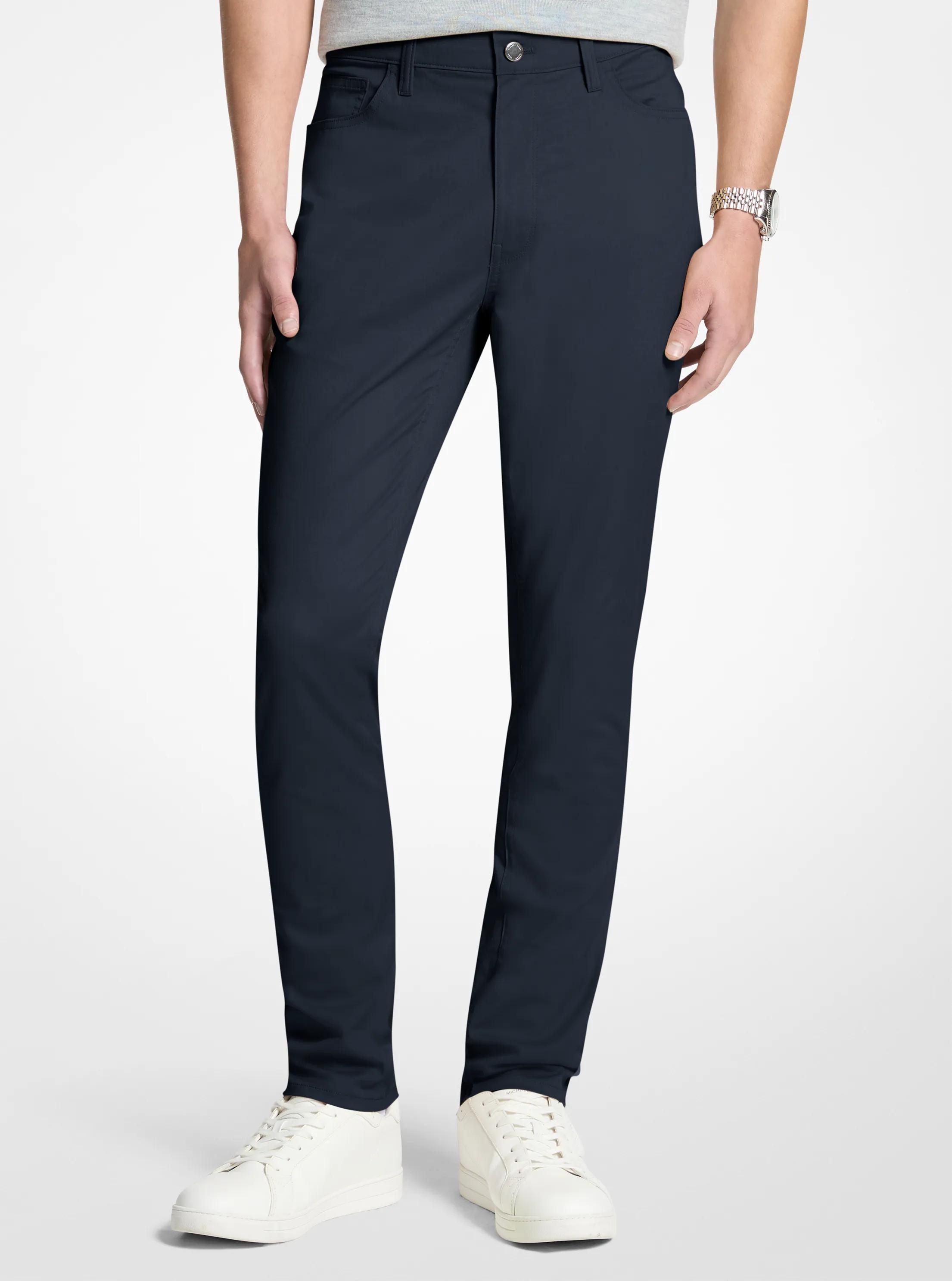 Parker Stretch Denim Pants in MIDNIGHT | Michael Kors