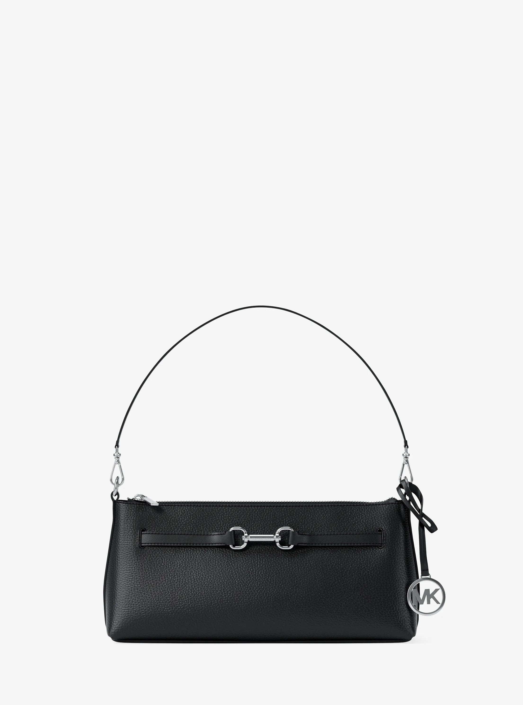 Carson Small Pebbled Leather Convertible Crossbody Bag