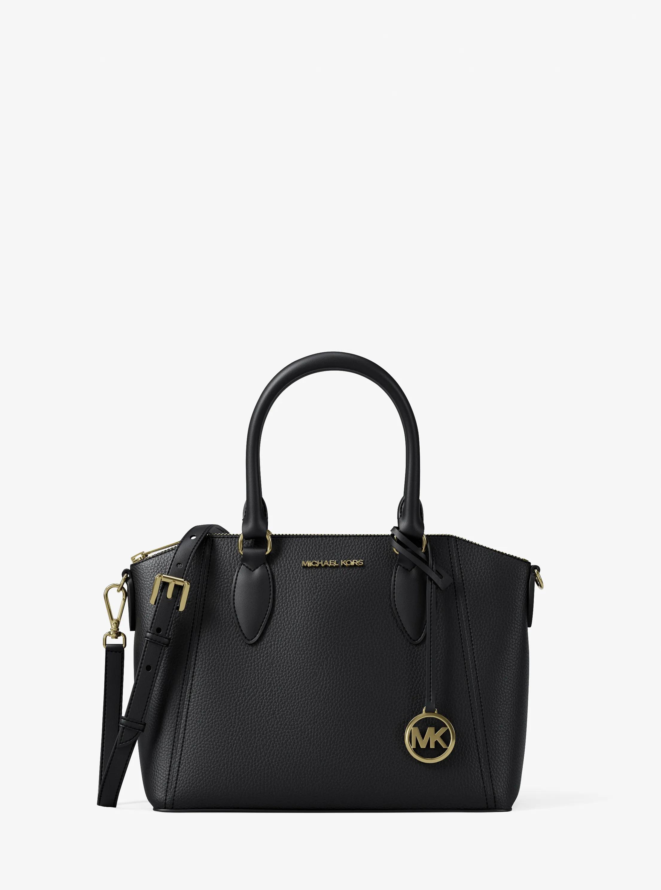 Sienna Small Satchel in BLACK | Michael Kors