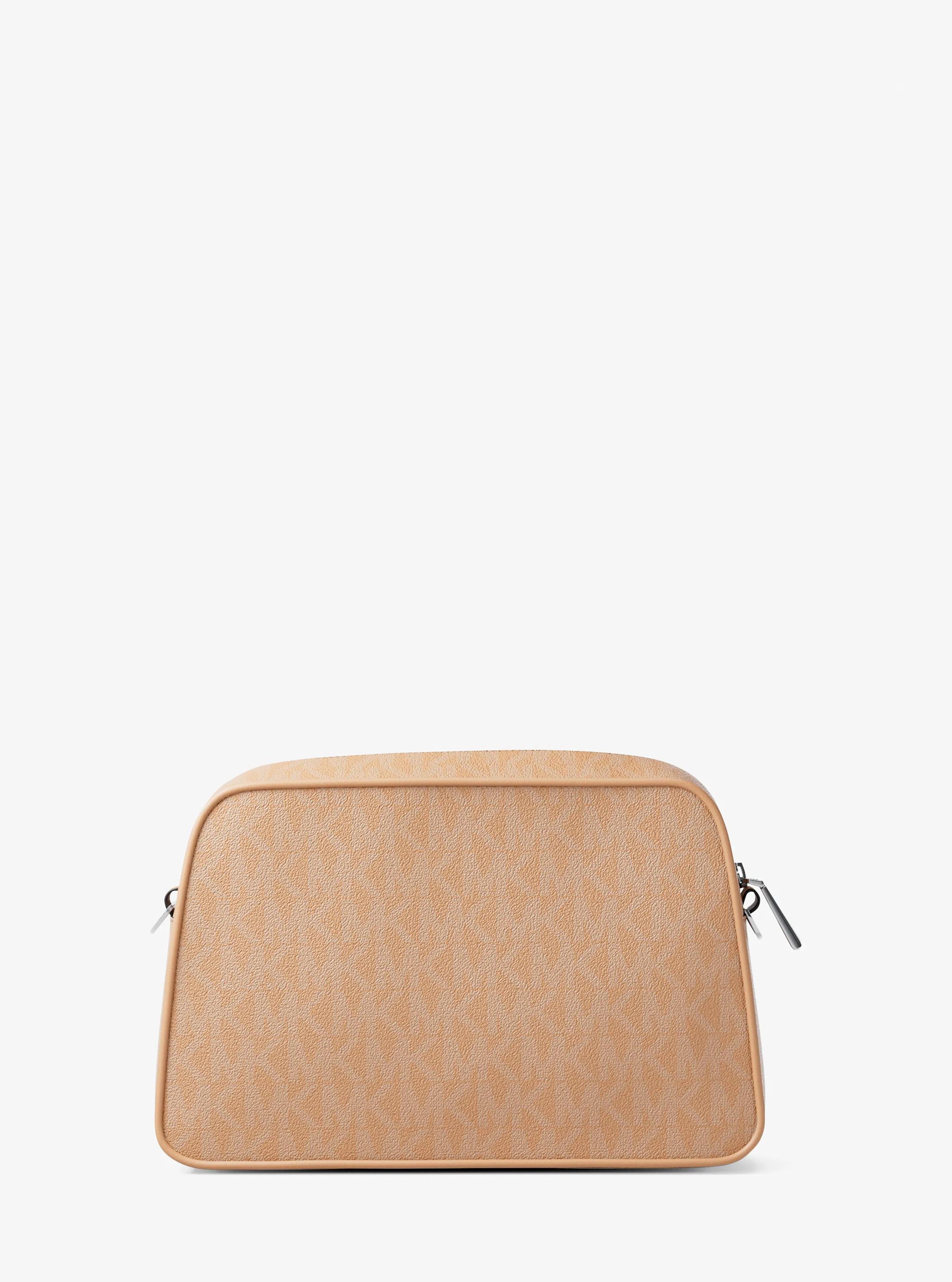 Jet Set Small Signature Logo Camera Crossbody Bag