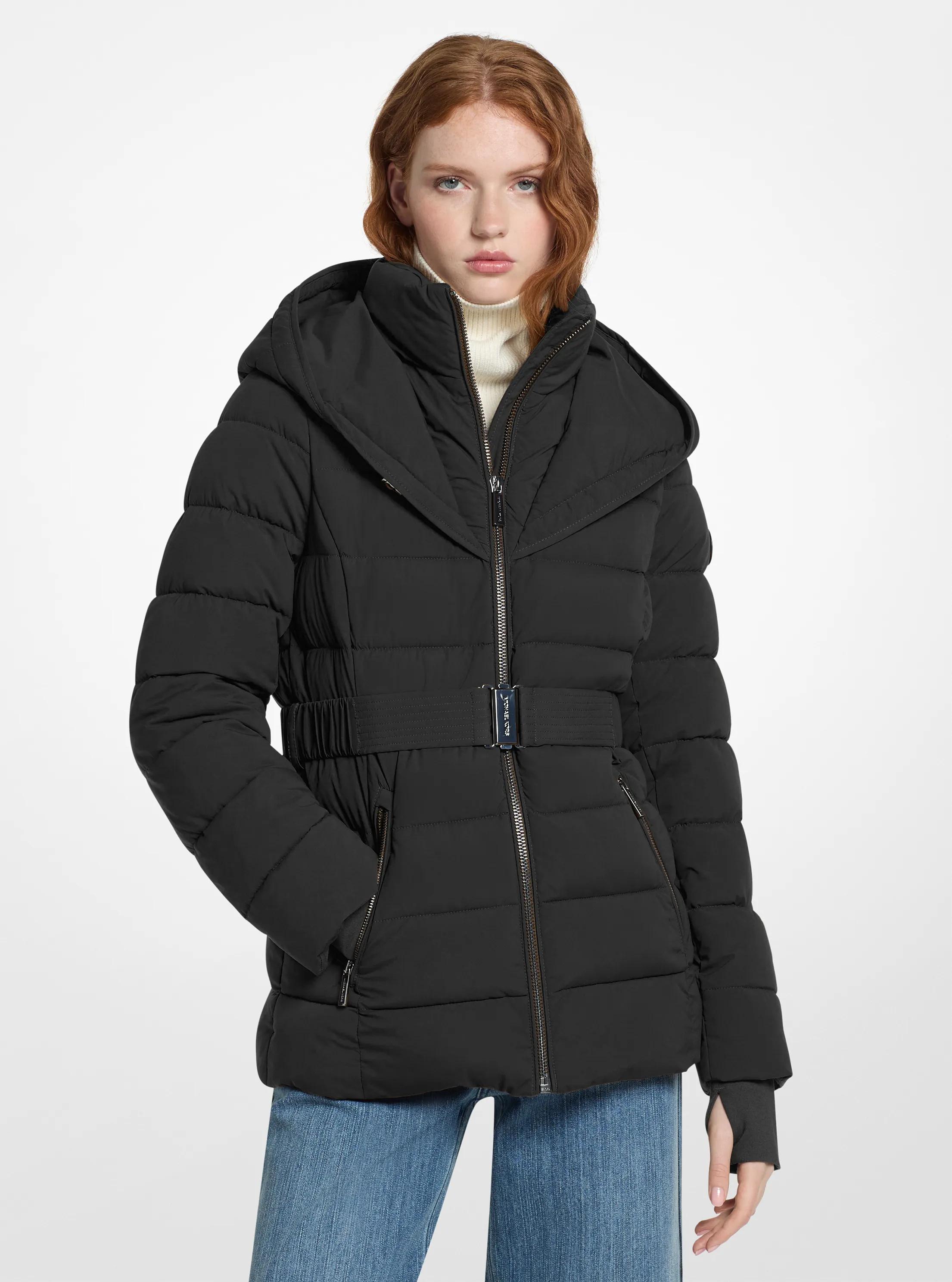 Abgesteppte, wasserdichte Winterjacke in SCHWARZ | Michael Kors