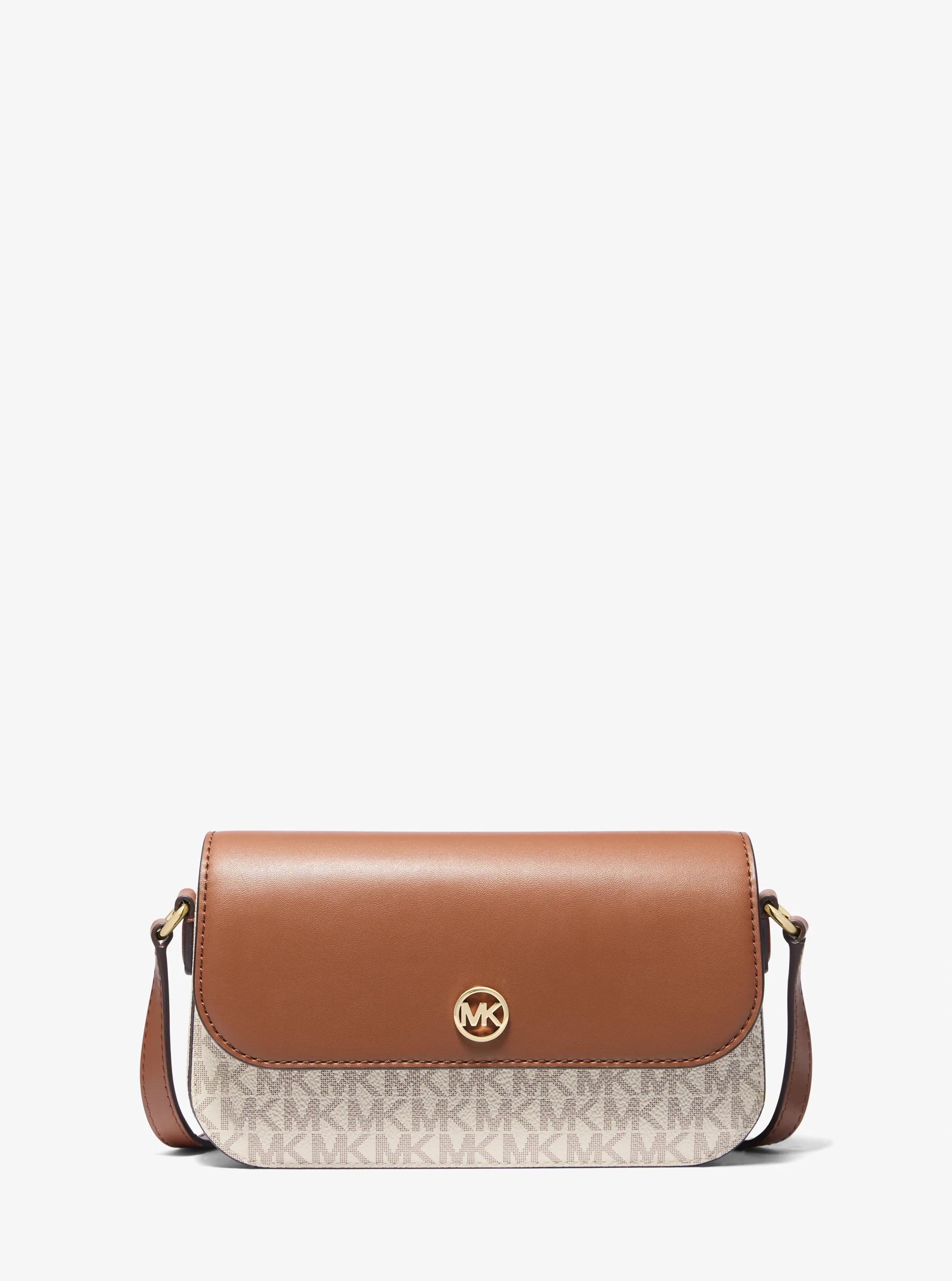 Jet Set Travel Small Logo Crossbody Bag in VANILLA | Michael Kors
