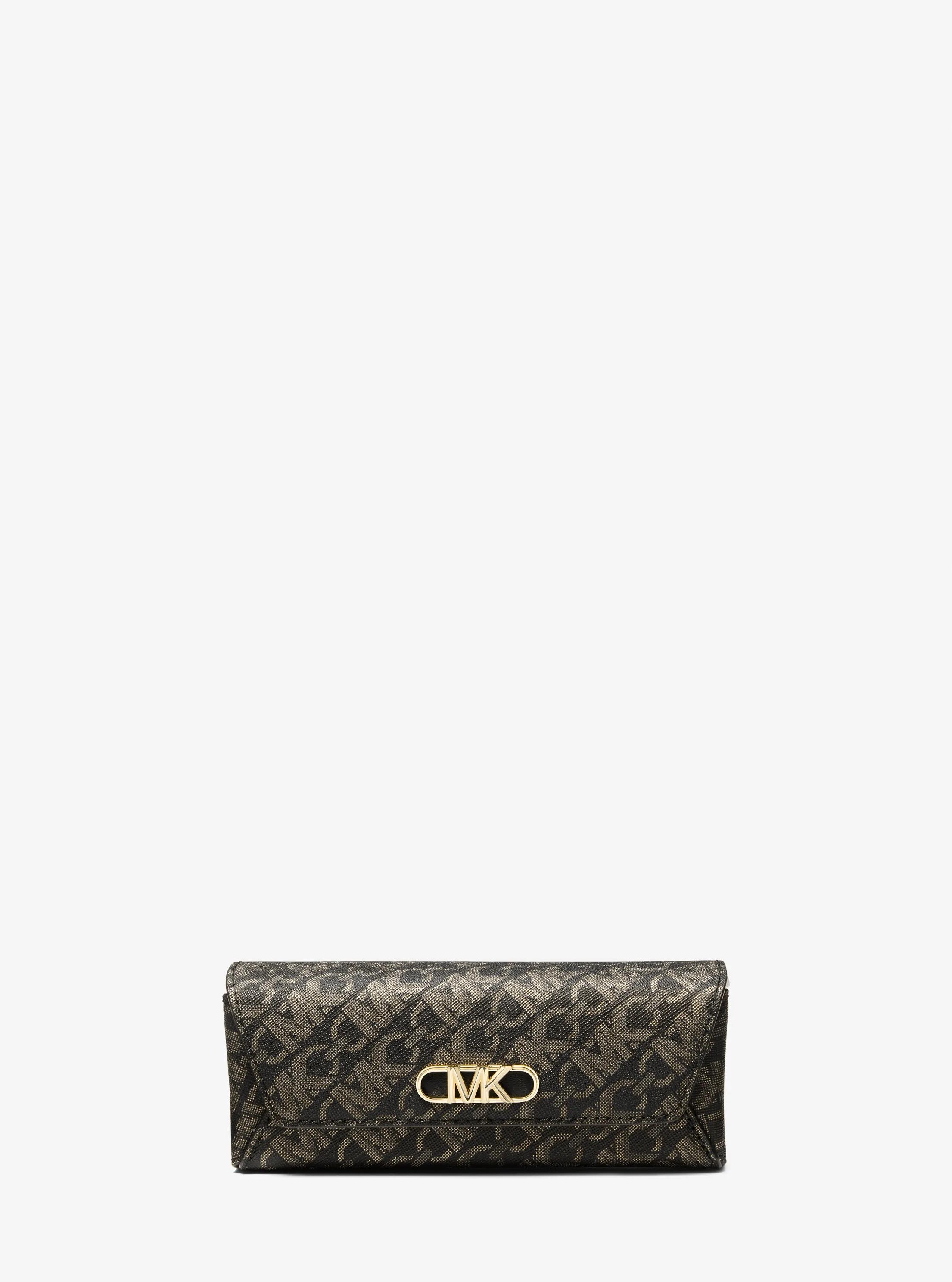 Metallic Empire Signature Logo Glasses Case