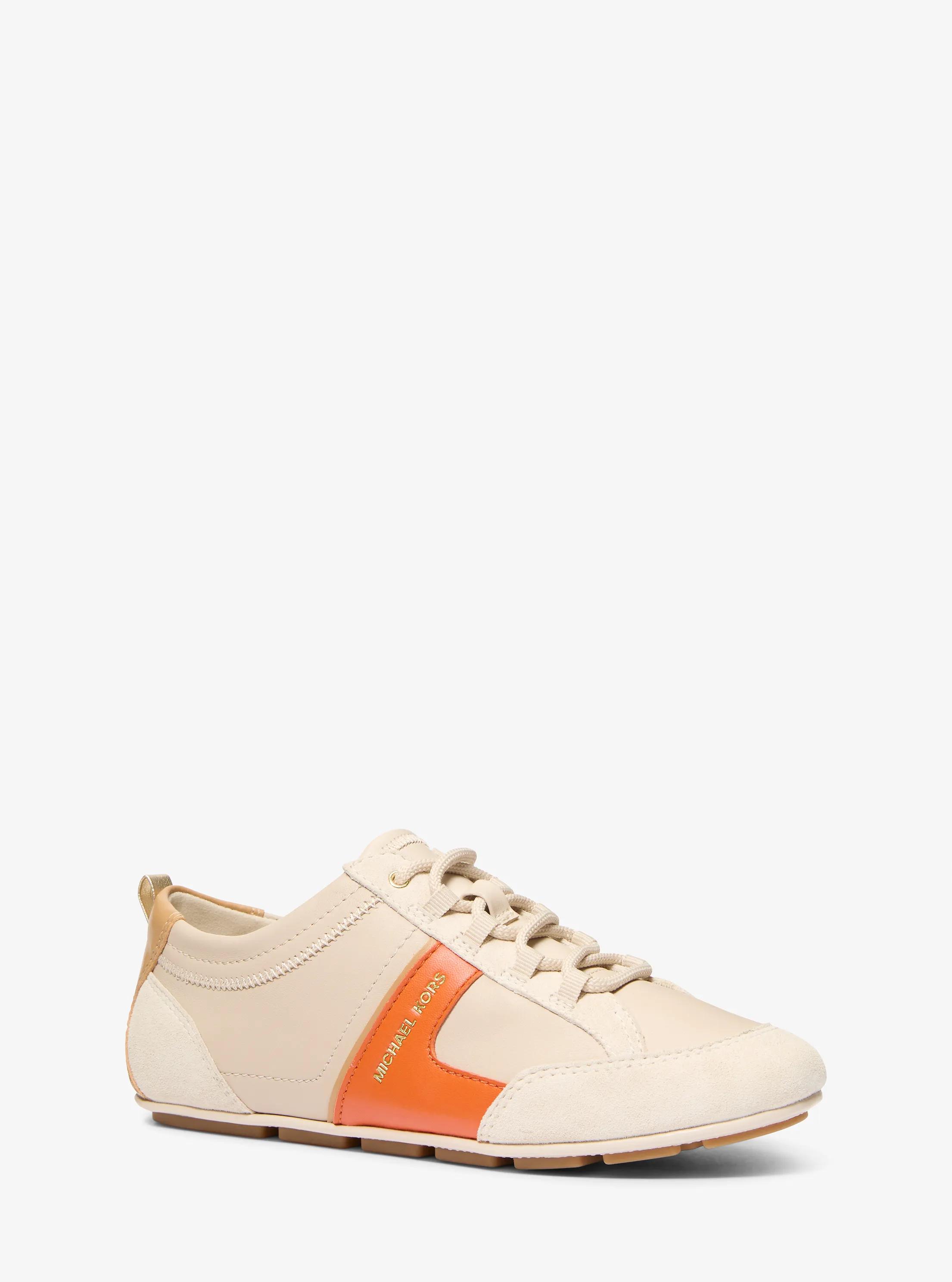 Keely Leather Trainer in MIMOSA | Michael Kors