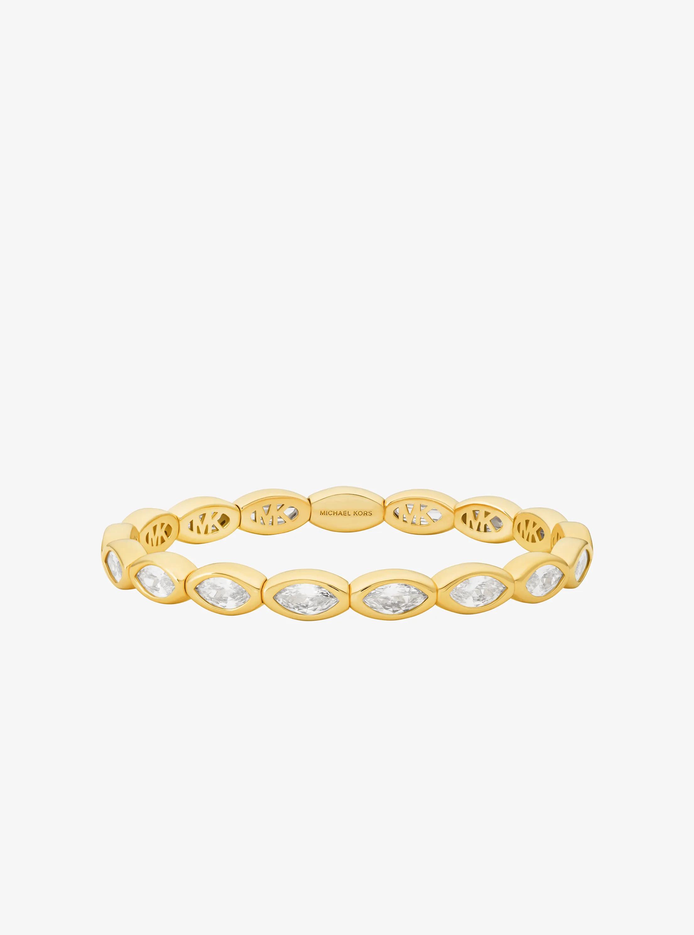 MK Bracelet Tennis à pierres taille marquise - Or - Michael Kors