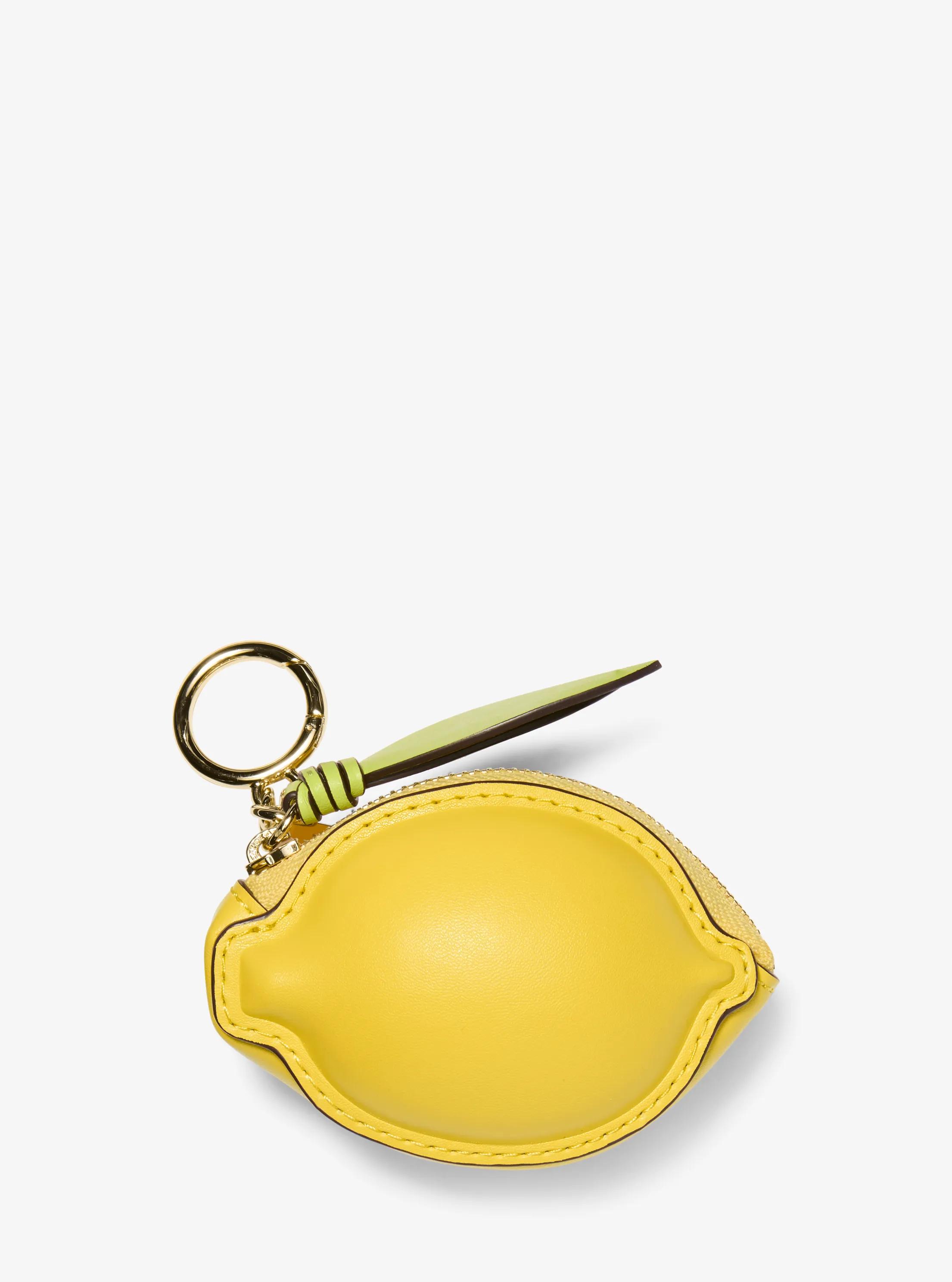 Monedero con forma de lim&oacute;n in AMARILLO DORADO | Michael Kors