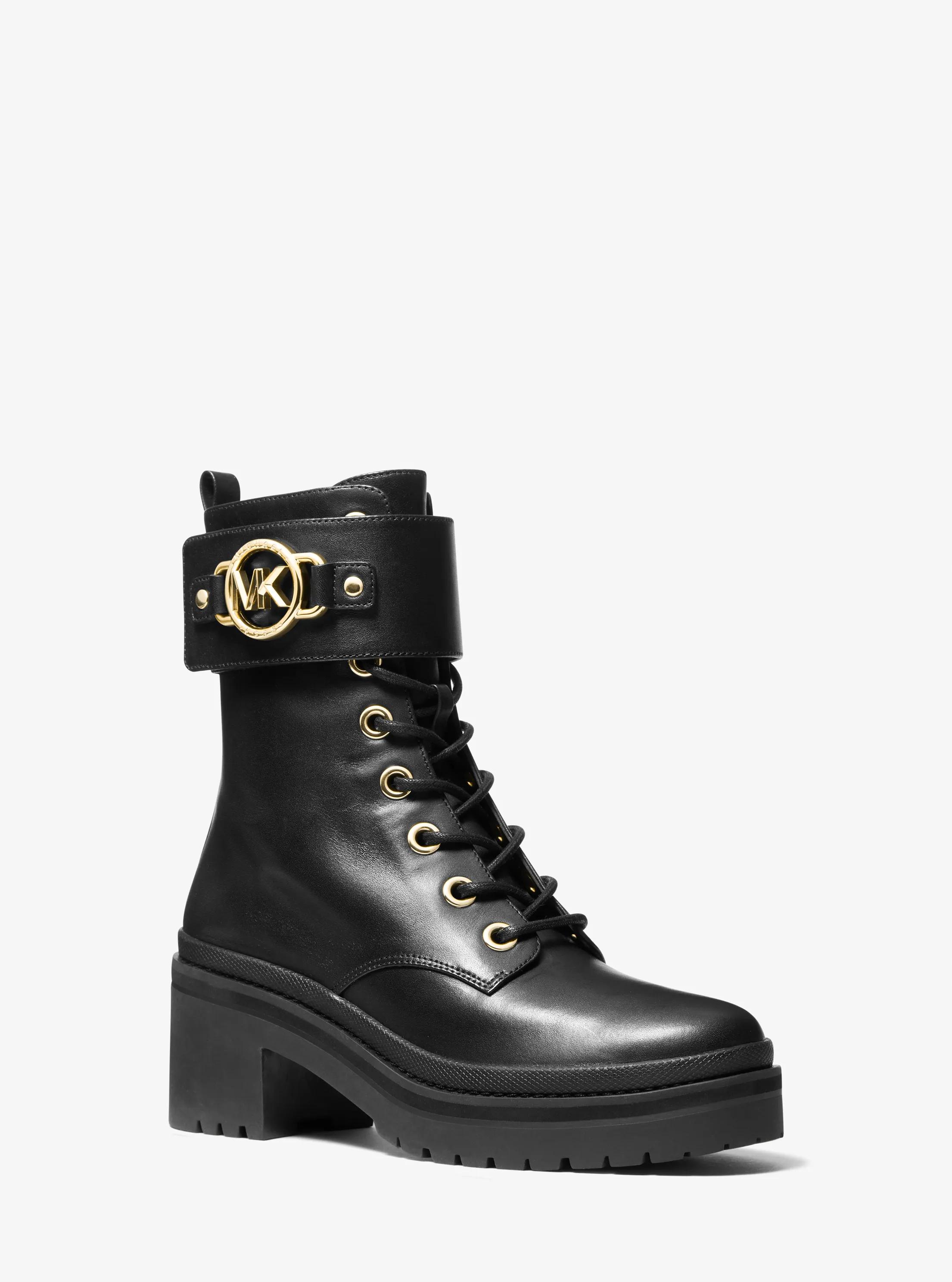 MK Ranger Rory en cuir - Noir - Michael Kors