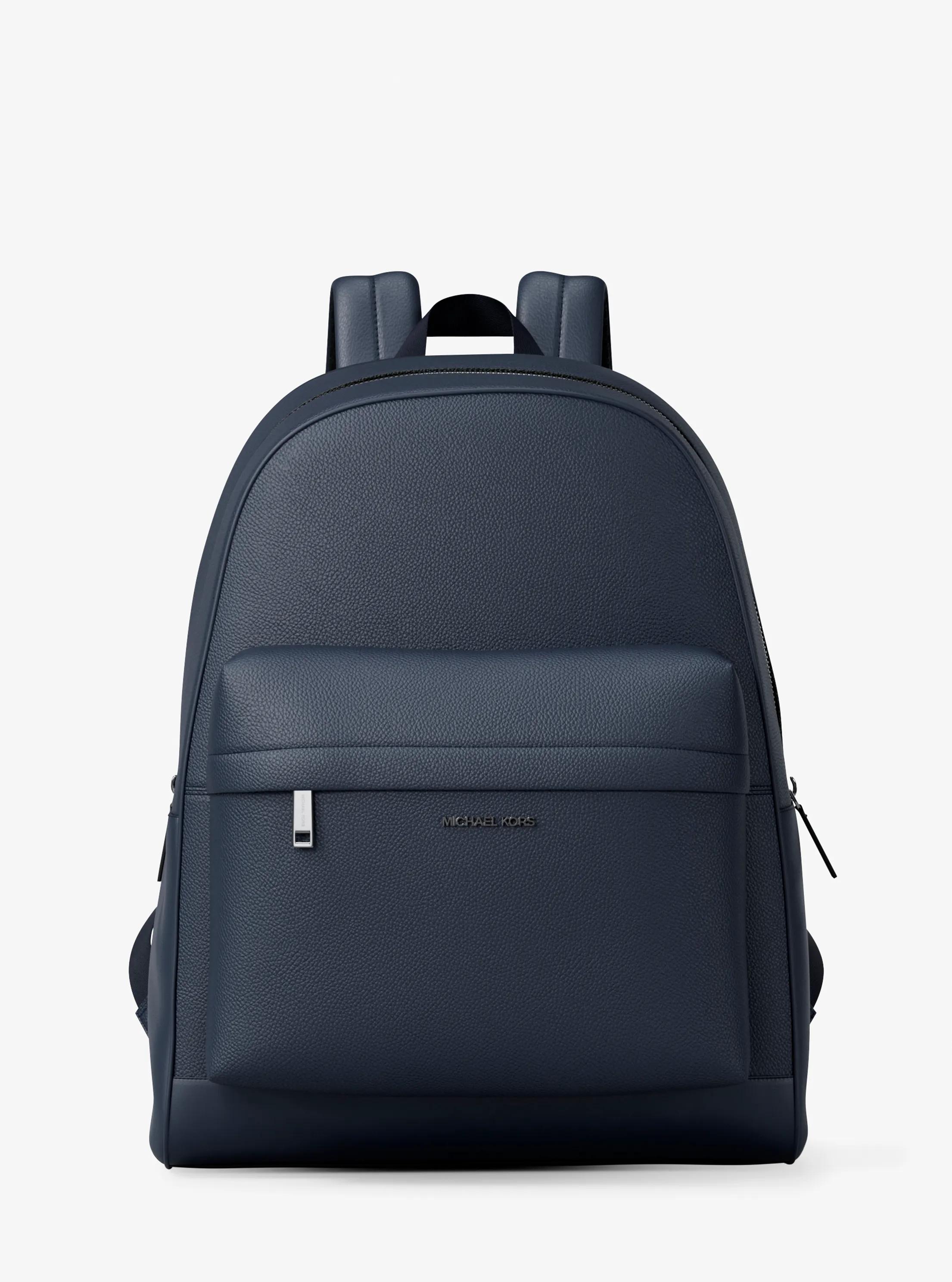 Pacey Leather Backpack in NAVY | Michael Kors