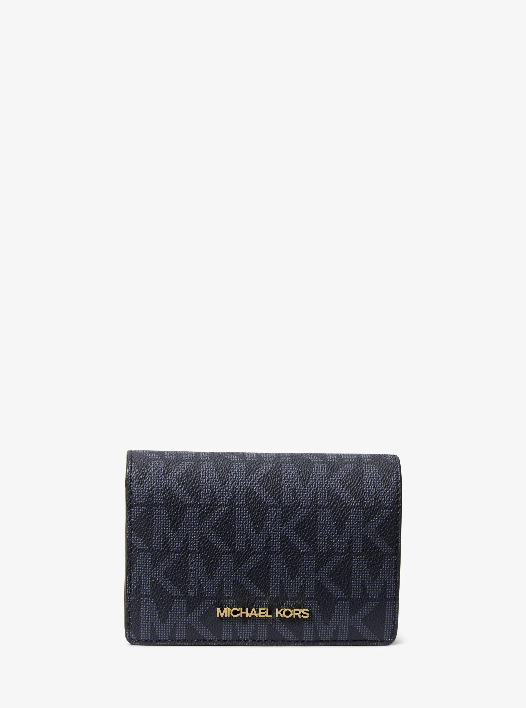 Jet Set Medium Signature Logo Wallet