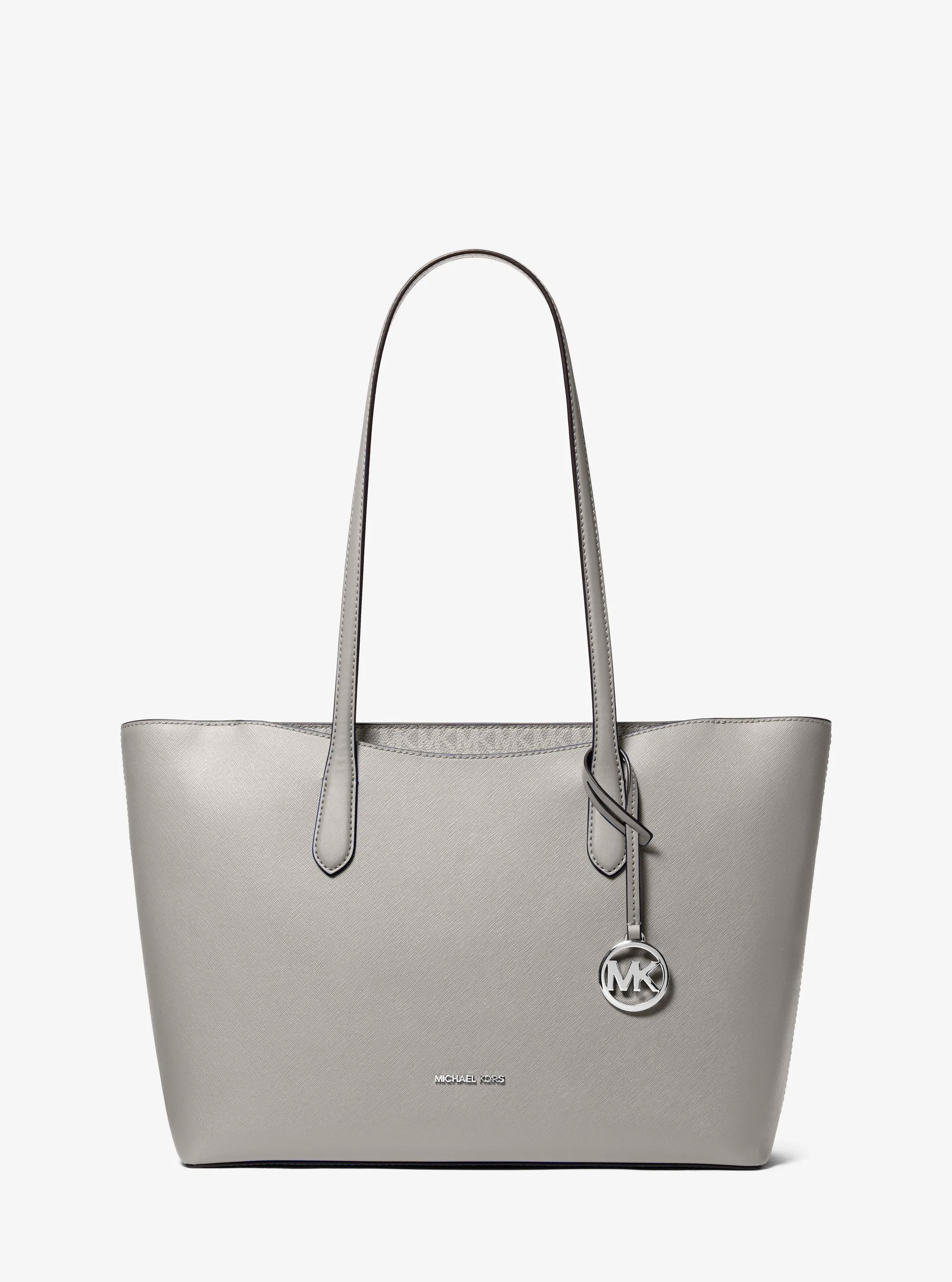 Arden Large Top-Zip Tote Bag in GRIS PERLA | Michael Kors