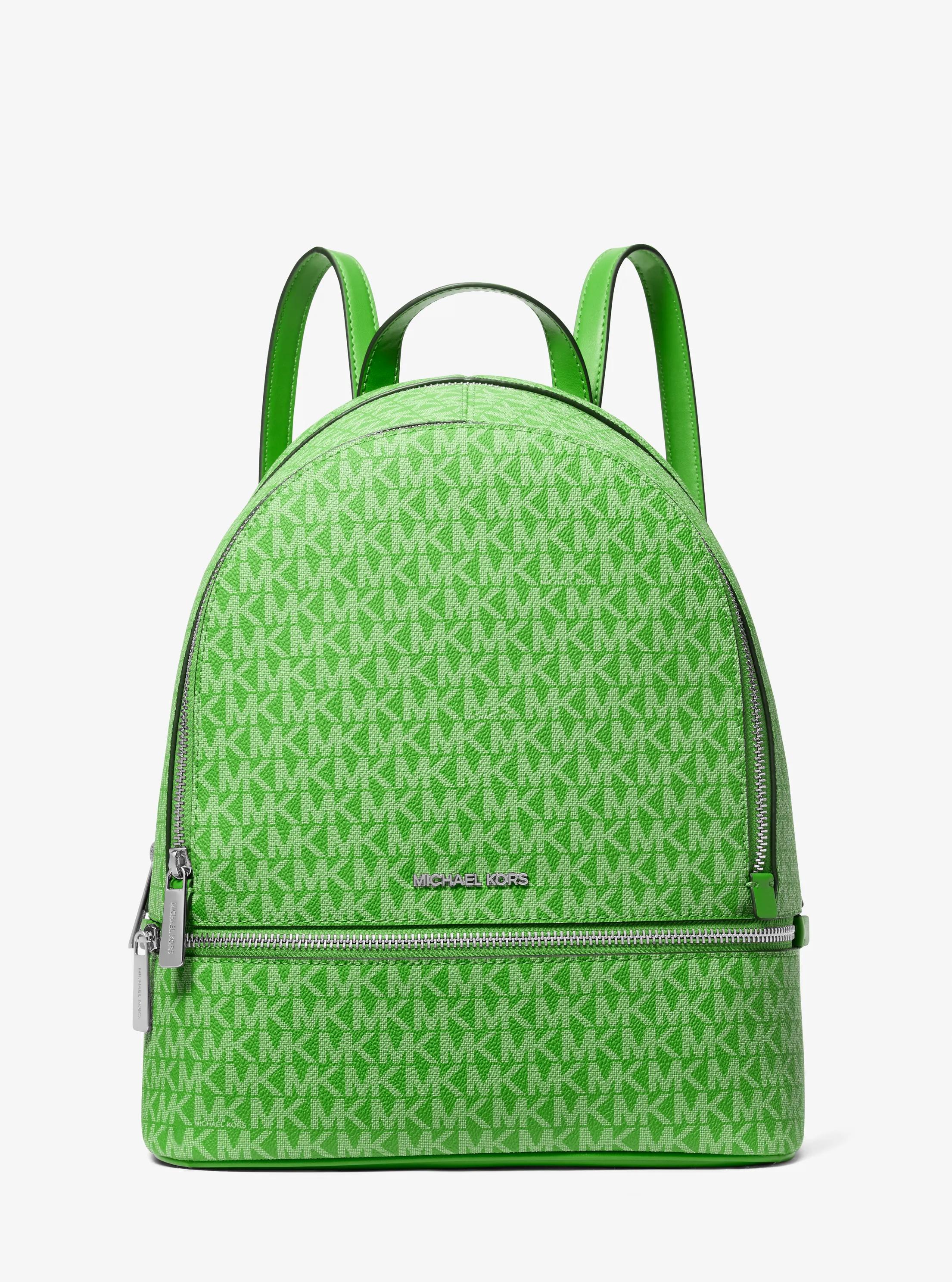 Rhea Medium Signature Logo Backpack