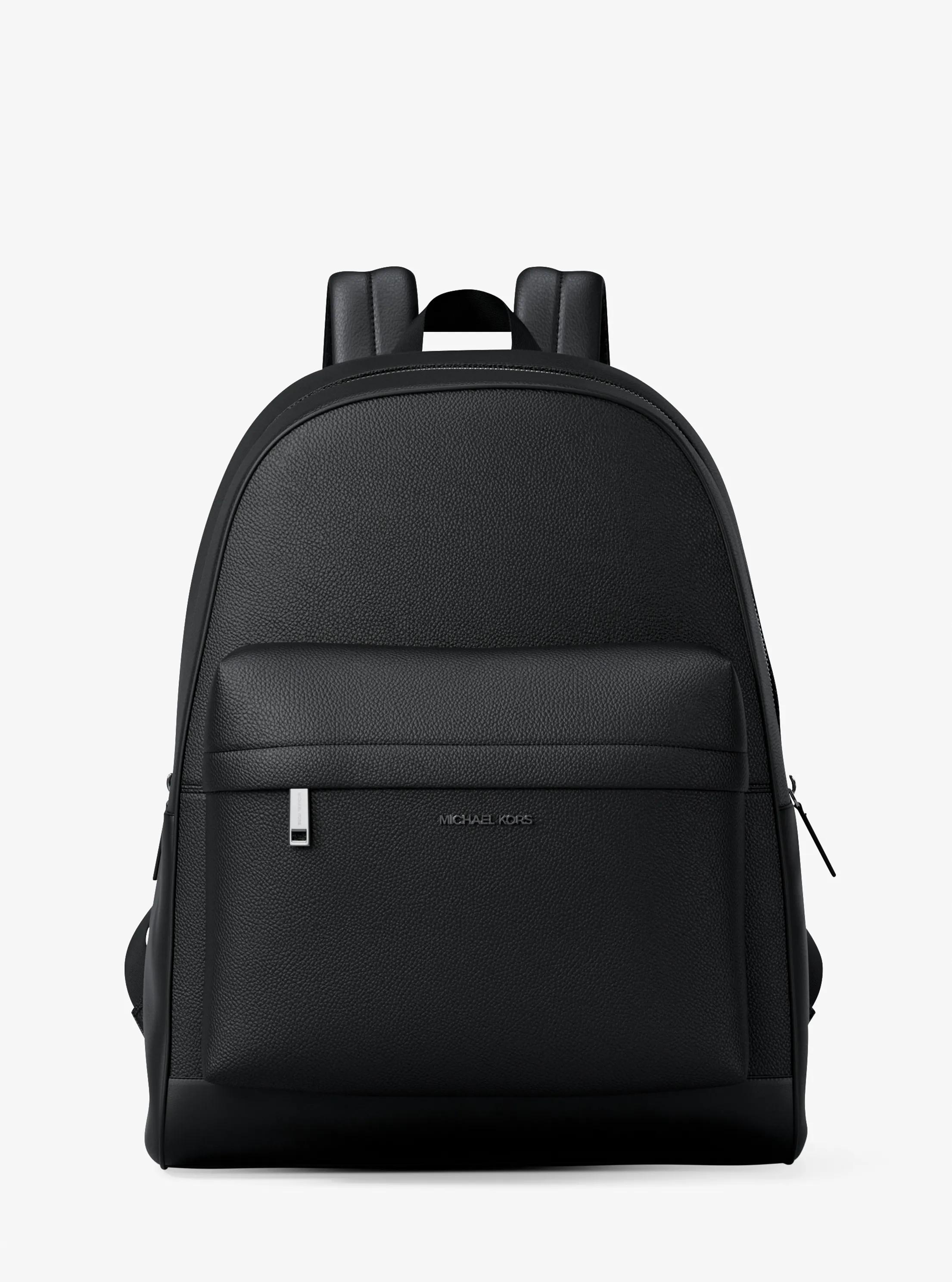 Sac &agrave; dos Pacey en cuir in NOIR | Michael Kors