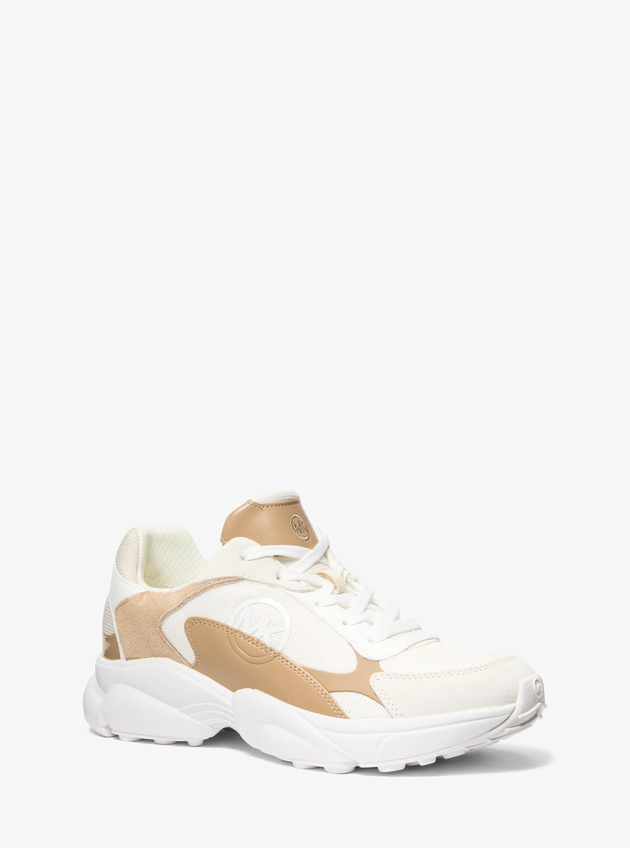 MK Sneaker Sami in materiali misti - Marrone - Michael Kors