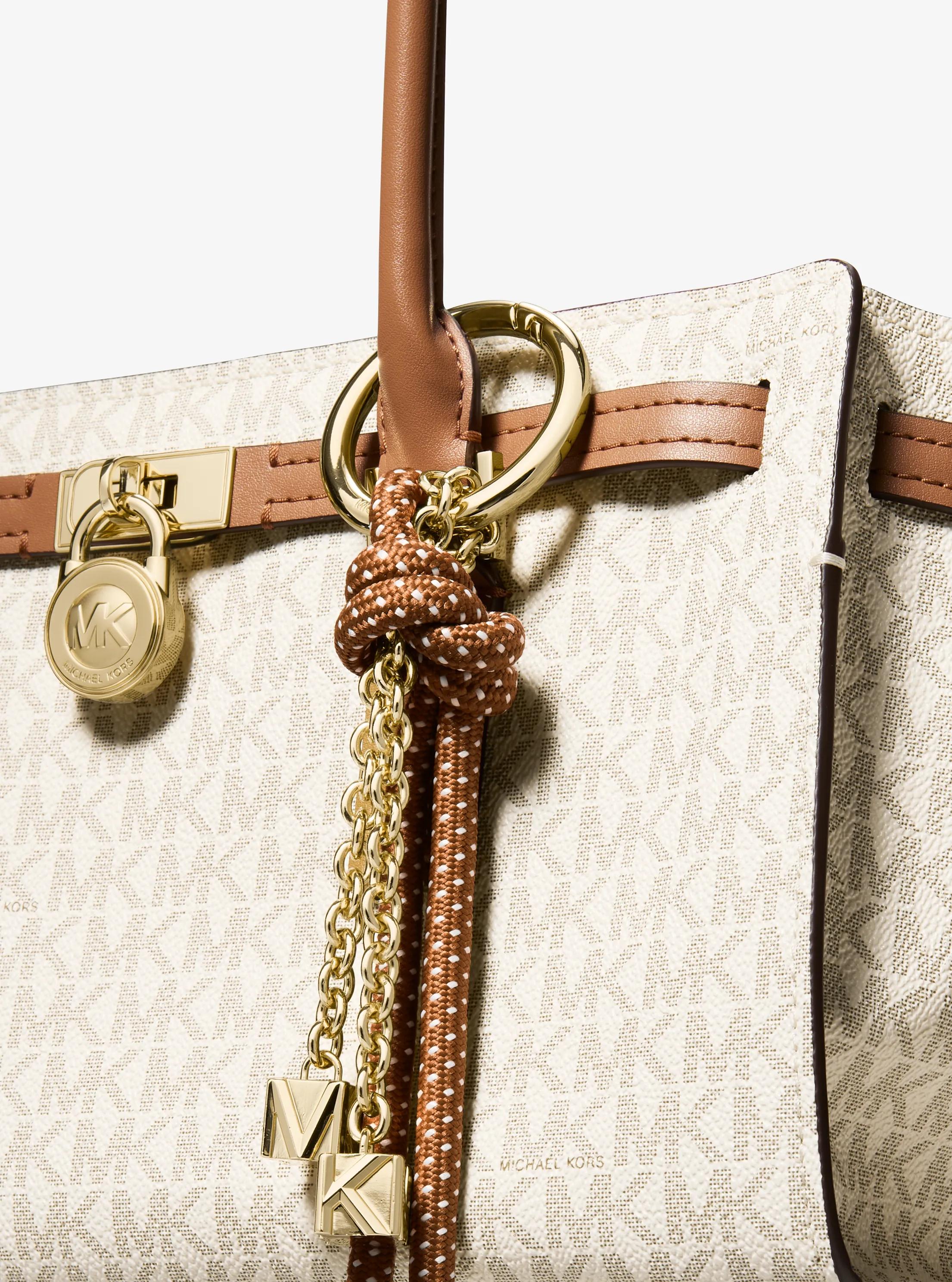 Hamilton Moderne Small Signature Logo Satchel