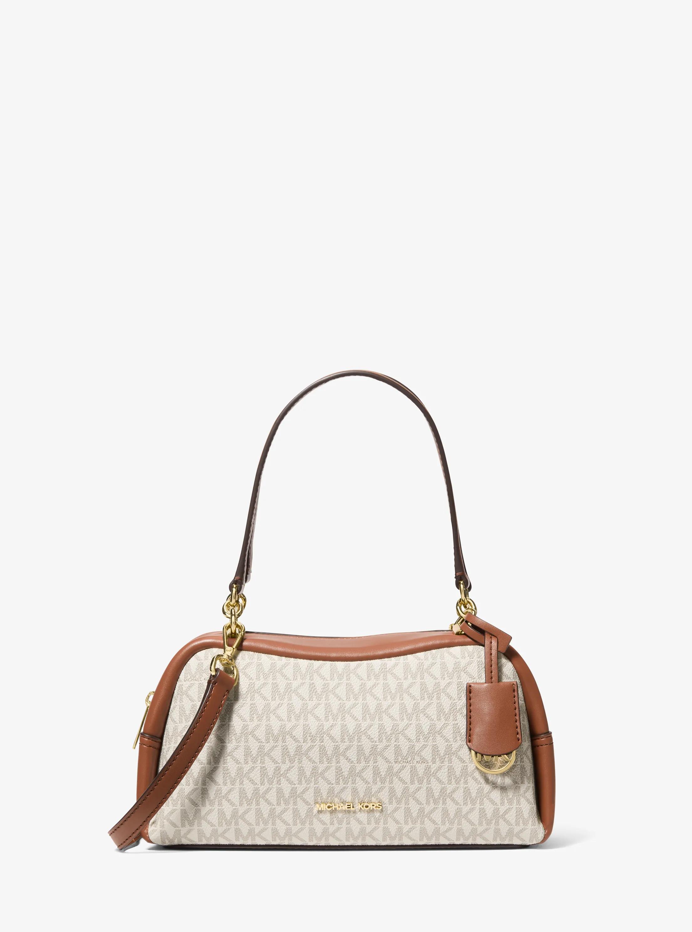 Cecily Small Signature Logo Shoulder Bag