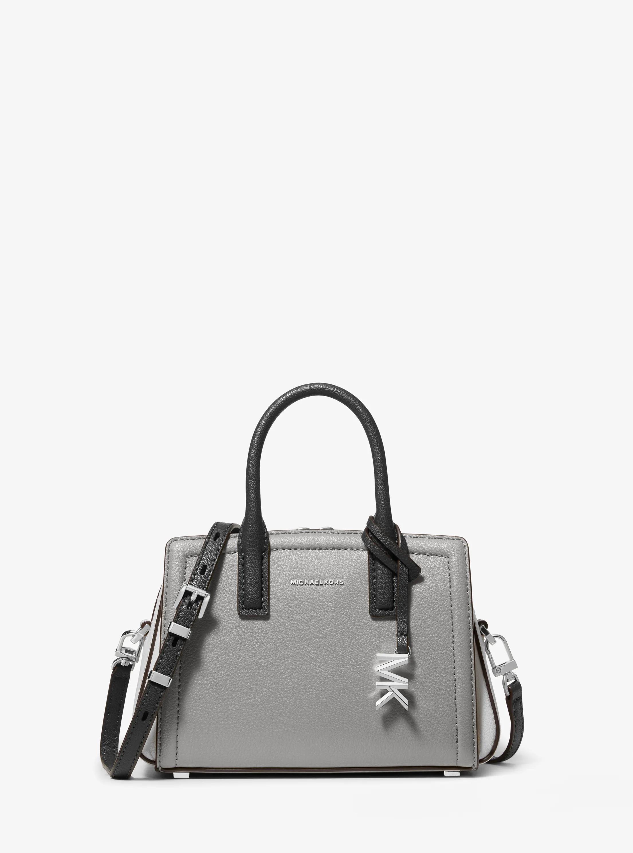 Laila Extra-Small Color-Block Leather Crossbody Bag in STORM MULTI | Michael Kors