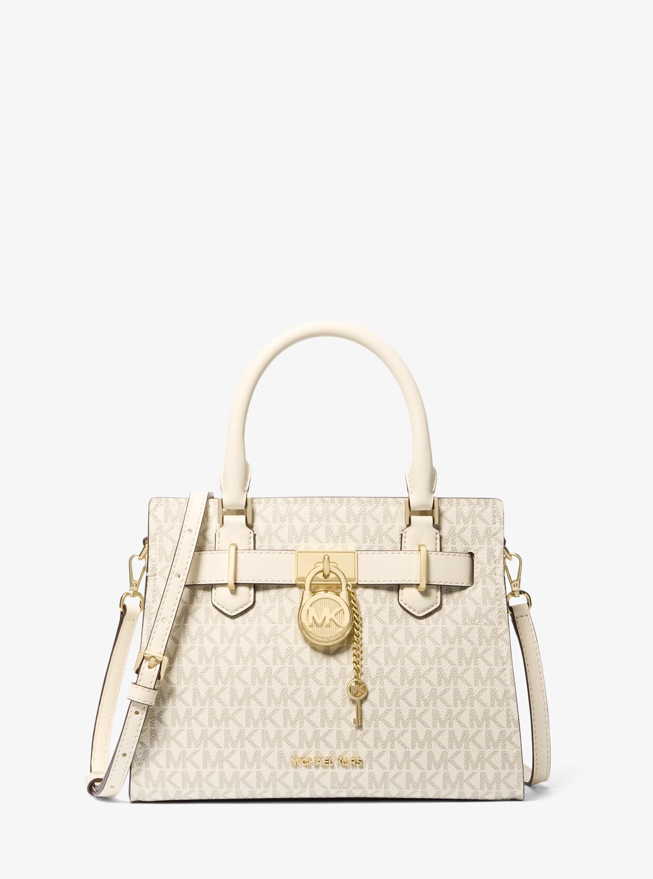 Landon Small Logo Satchel in LT CRM MULTI | Michael Kors