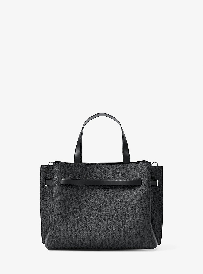 Petit sac Emilia &agrave; logo Signature in NOIR | Michael Kors