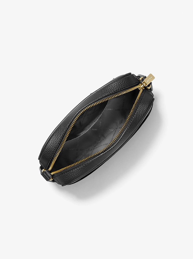 Camera bag a tracolla Jet Set media in NERO | Michael Kors