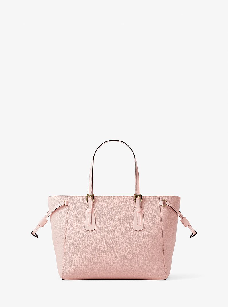 Voyager Extra-Small Saffiano Leather Convertible Crossbody Bag in POWDER BLUSH | Michael Kors