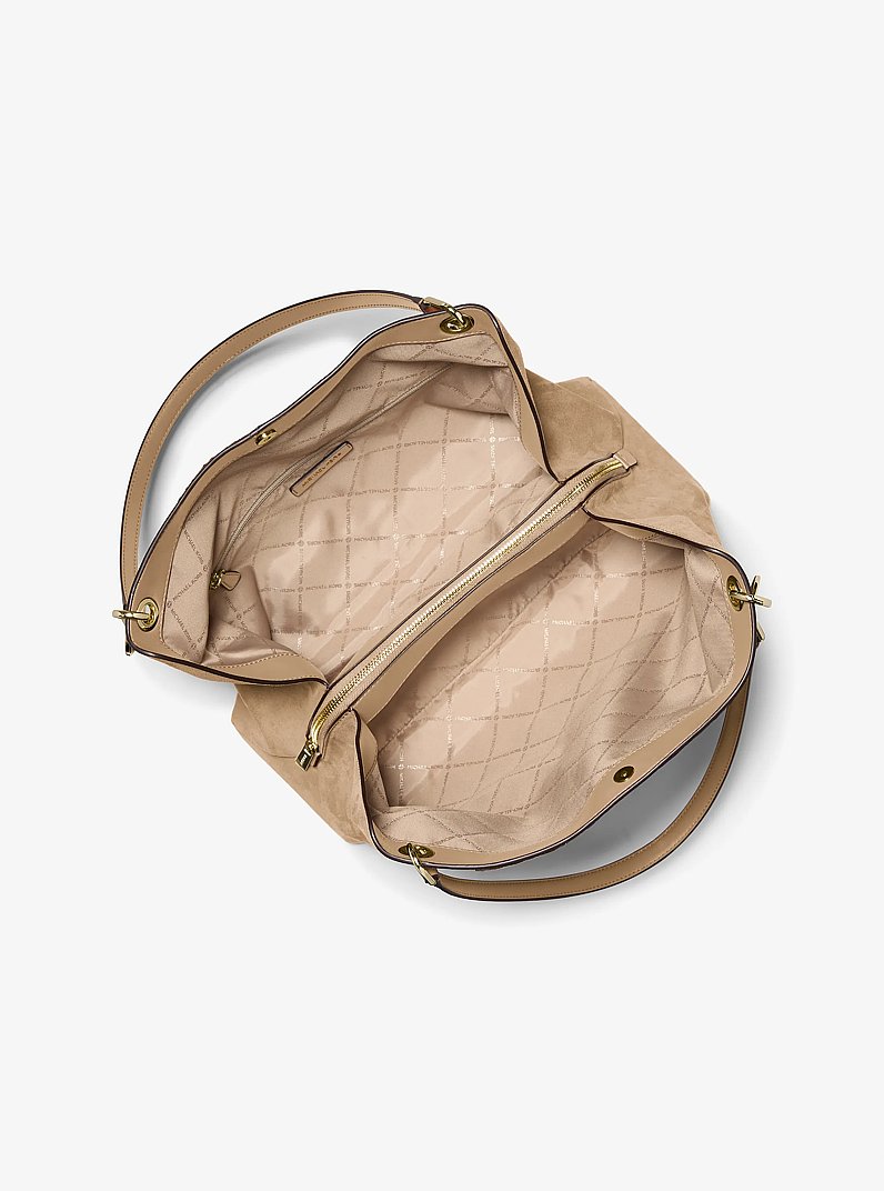 Christina Large Shoulder Bag in CAMEL | Michael Kors