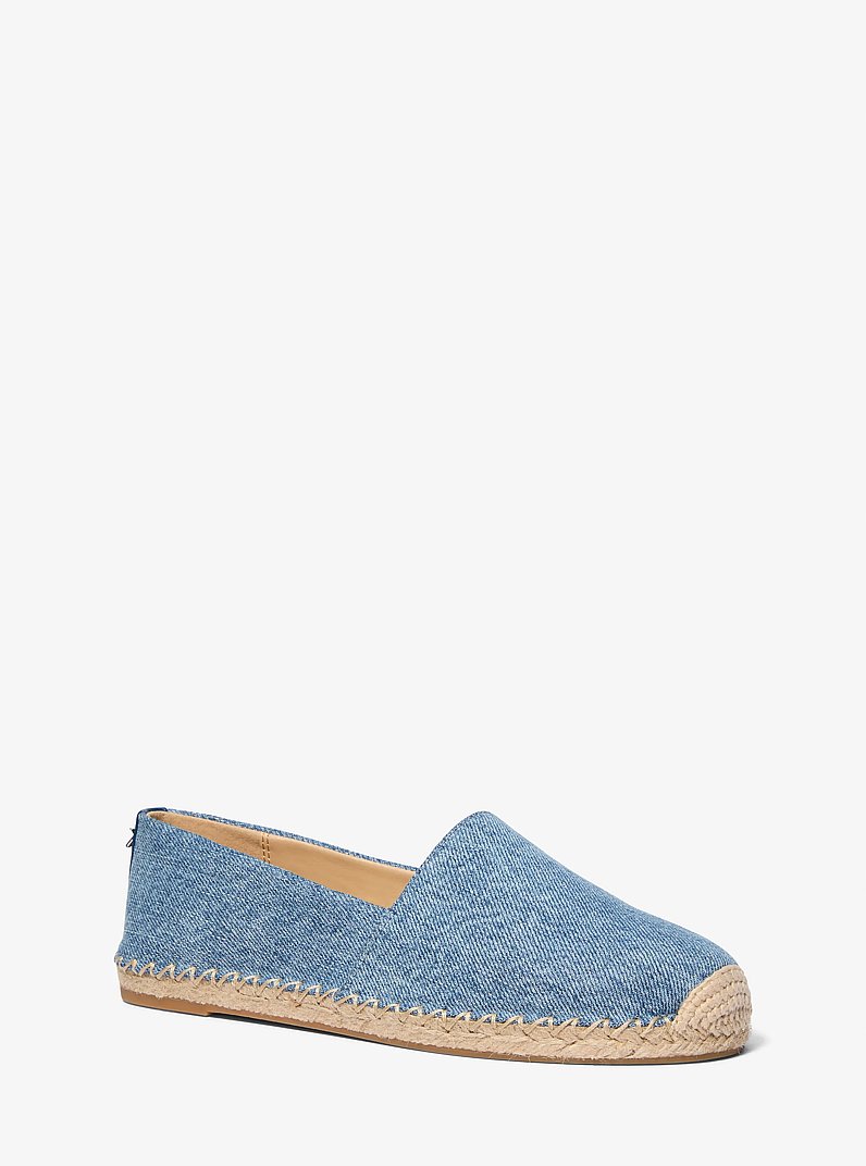 Kenzie Denim Espadrille in NEW HRZN WSH | Michael Kors