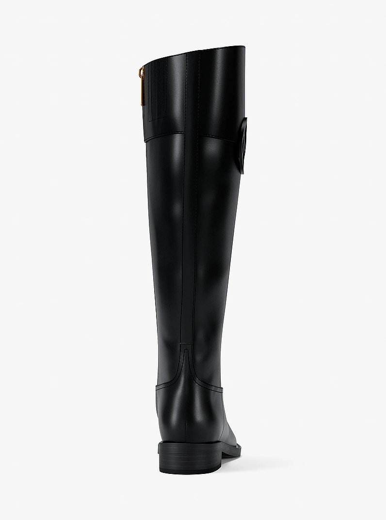Stivale Kimmee in pelle in NERO | Michael Kors