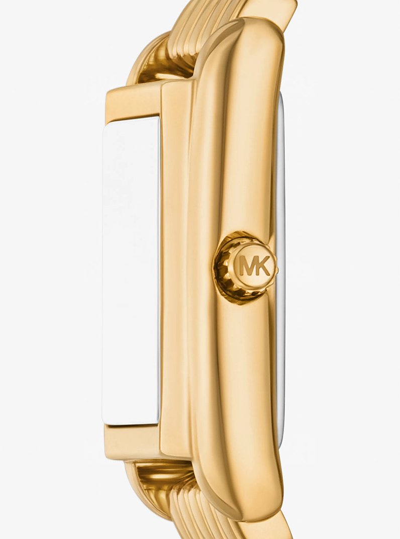 Petite Essex Gold-Tone Watch in GOLD | Michael Kors