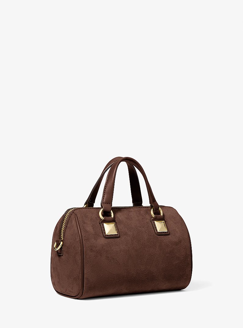 Grayson Small Duffel Crossbody Bag in NUTMEG | Michael Kors