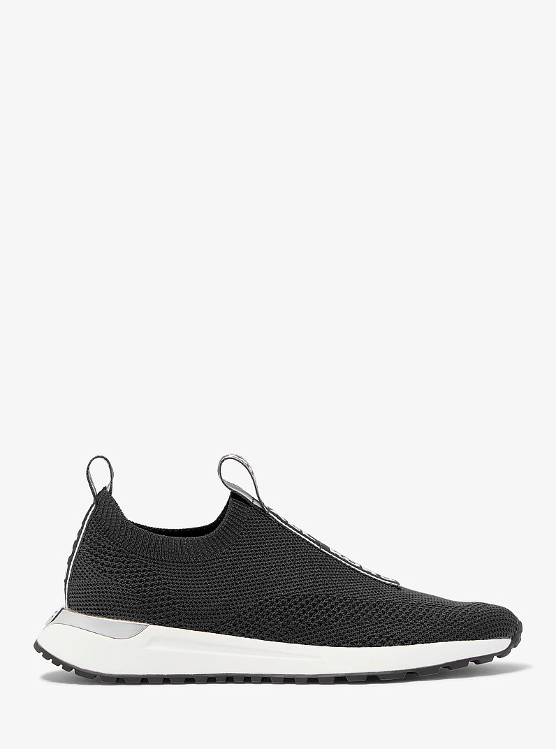 Bodie Knit Slip-On Sneaker in BLACK | Michael Kors