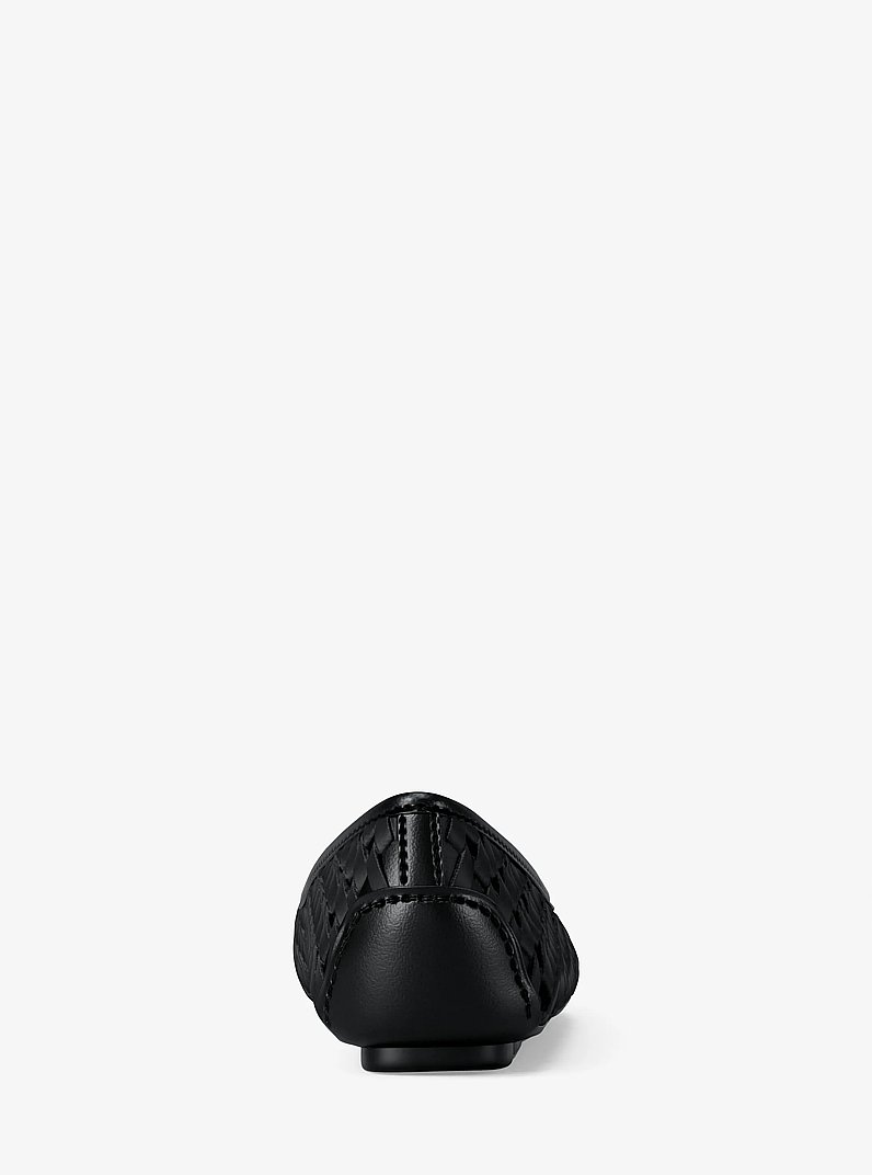 Fulton Woven Moccasin in BLACK | Michael Kors