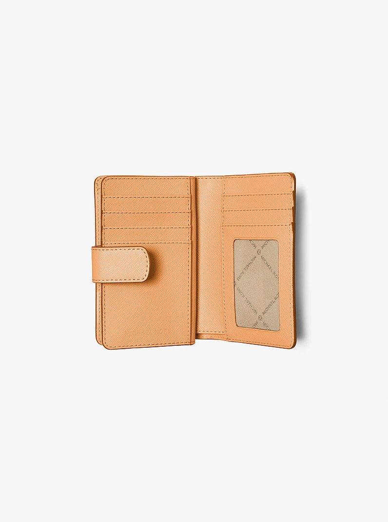 Cartera mediana de piel de grano cruzado in SIDRA | Michael Kors